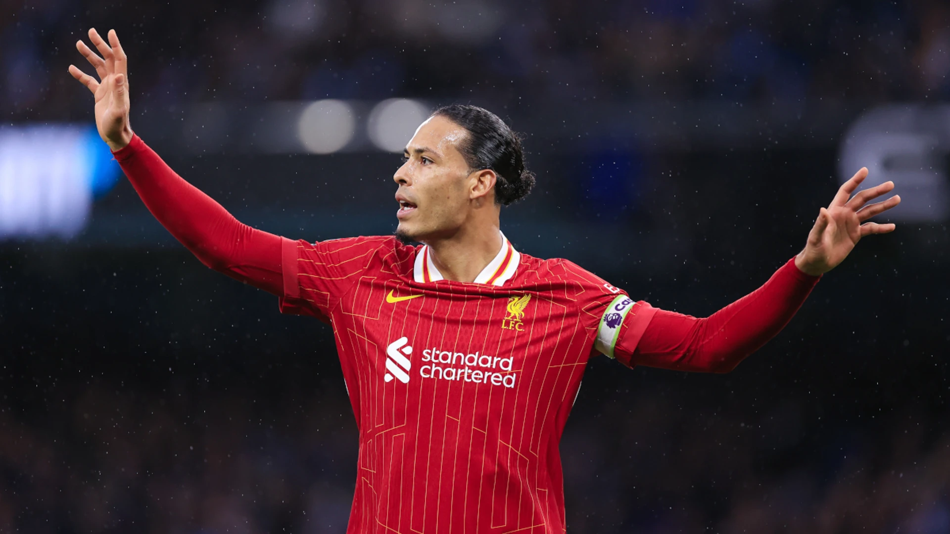 Liverpool's Van Dijk wants Anfield to be 'horrible' during title run-in