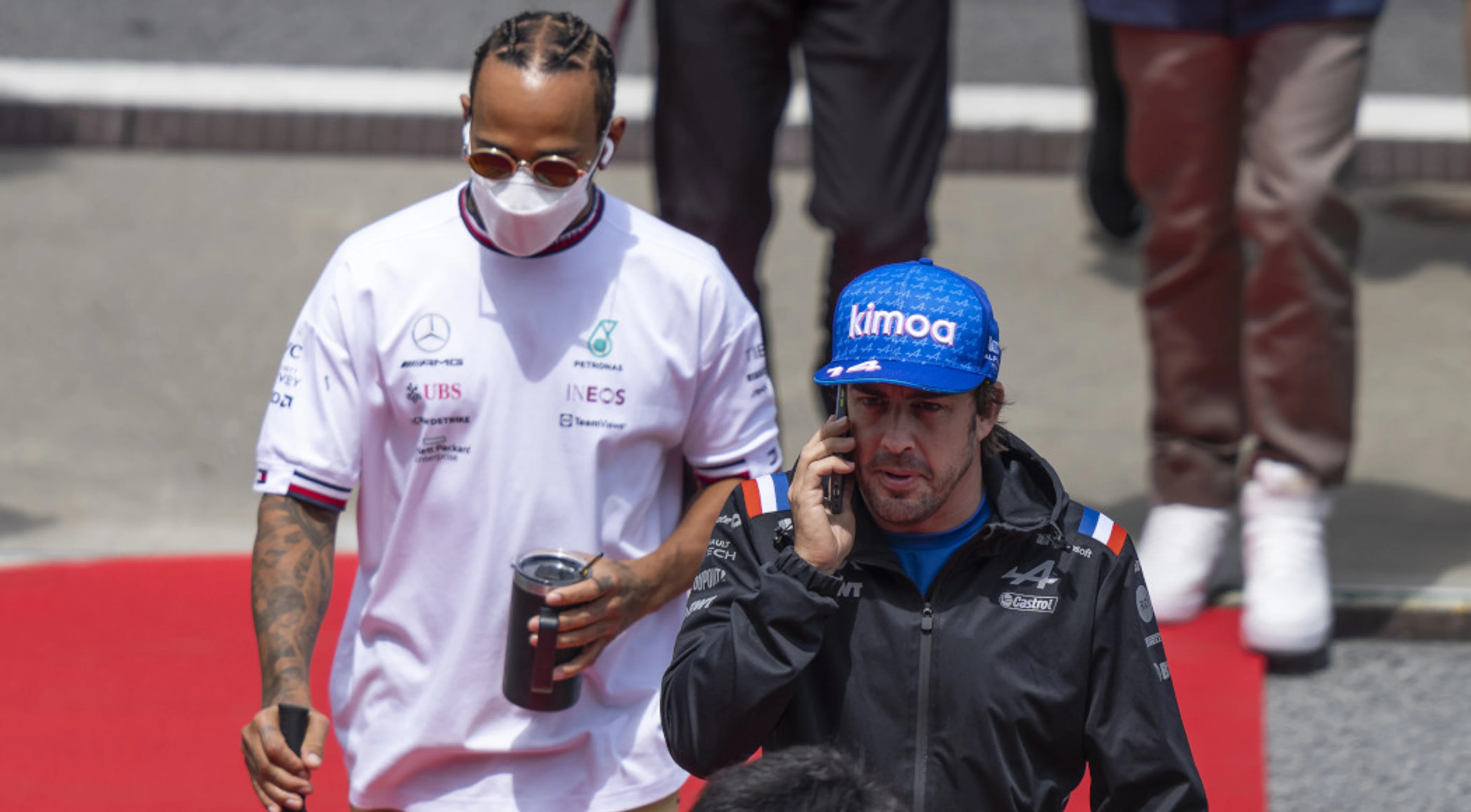 Hamilton, Alonso back off in war of words over Spa crash