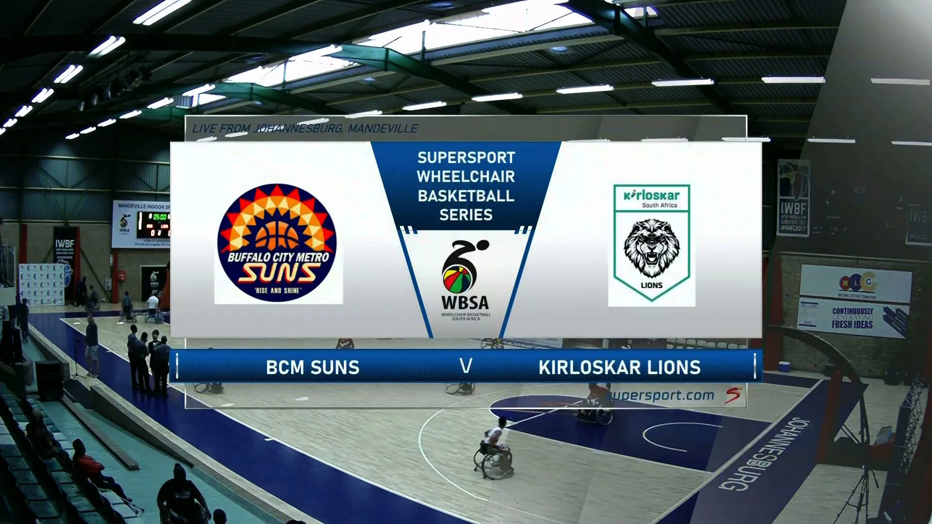 BCM Suns v Lions | SF2 Highlights | SuperSport Wheelchair Basketball Series