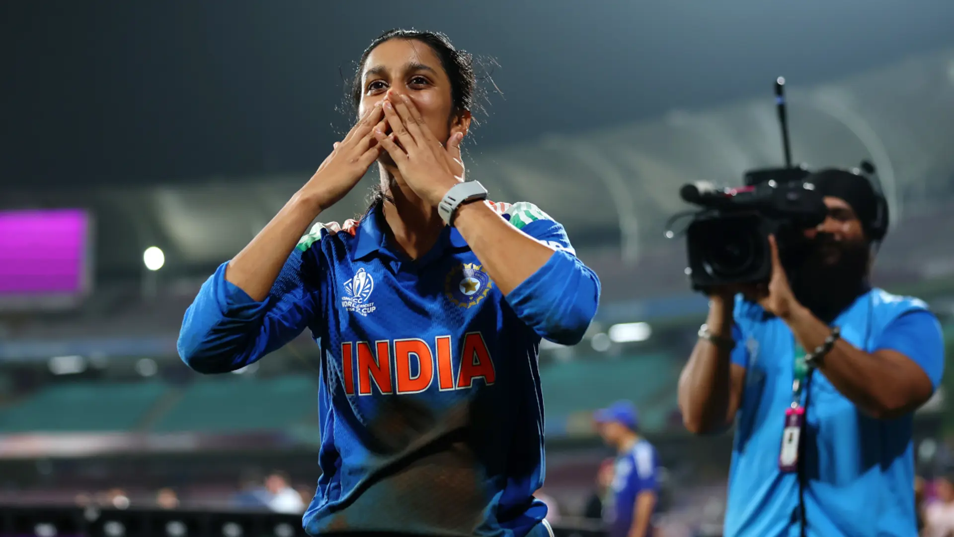 India's Rodrigues beat anxiety and tears to become World Cup star