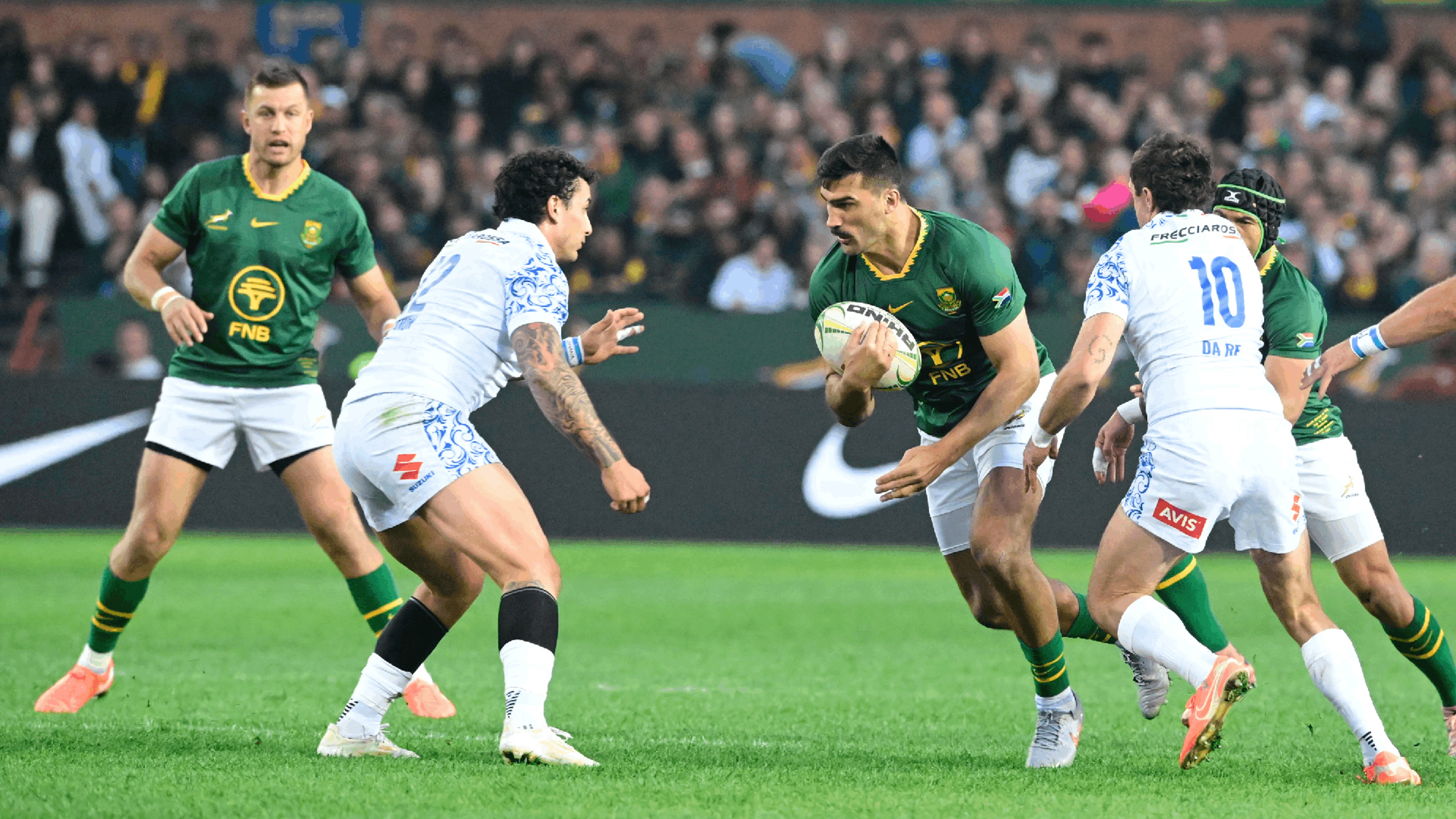 South Africa v Italy Rugby | Match Highlights | 1st Test