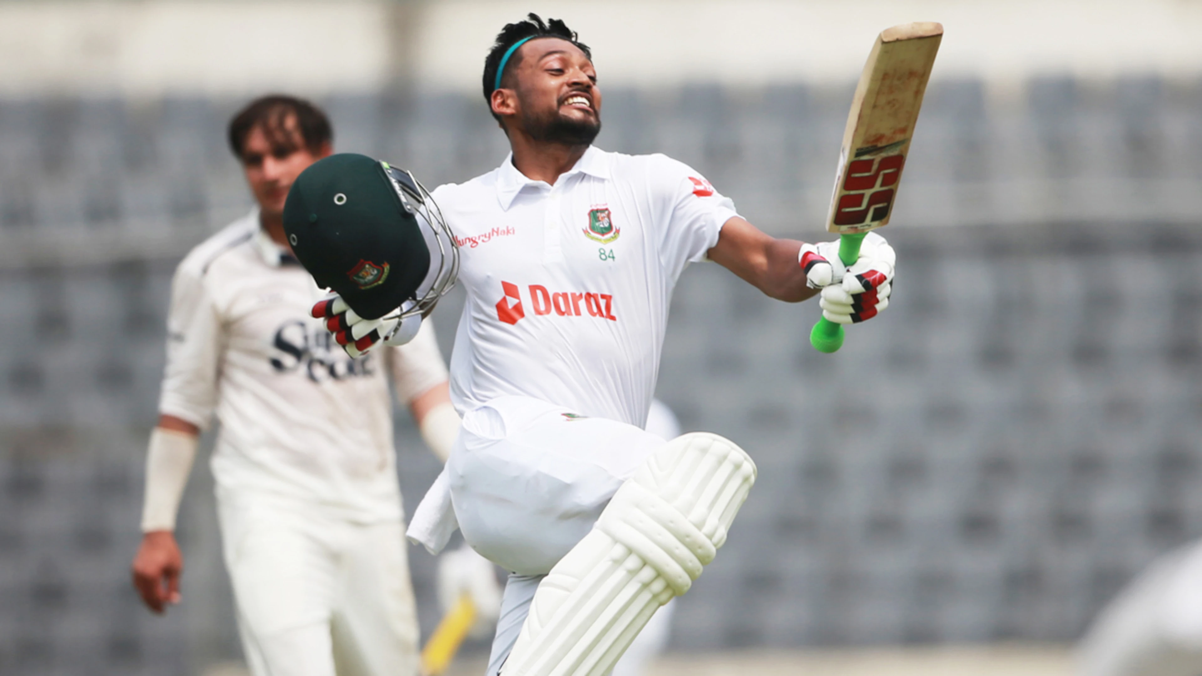 Najmul ton guides Bangladesh to big total against Afghanistan