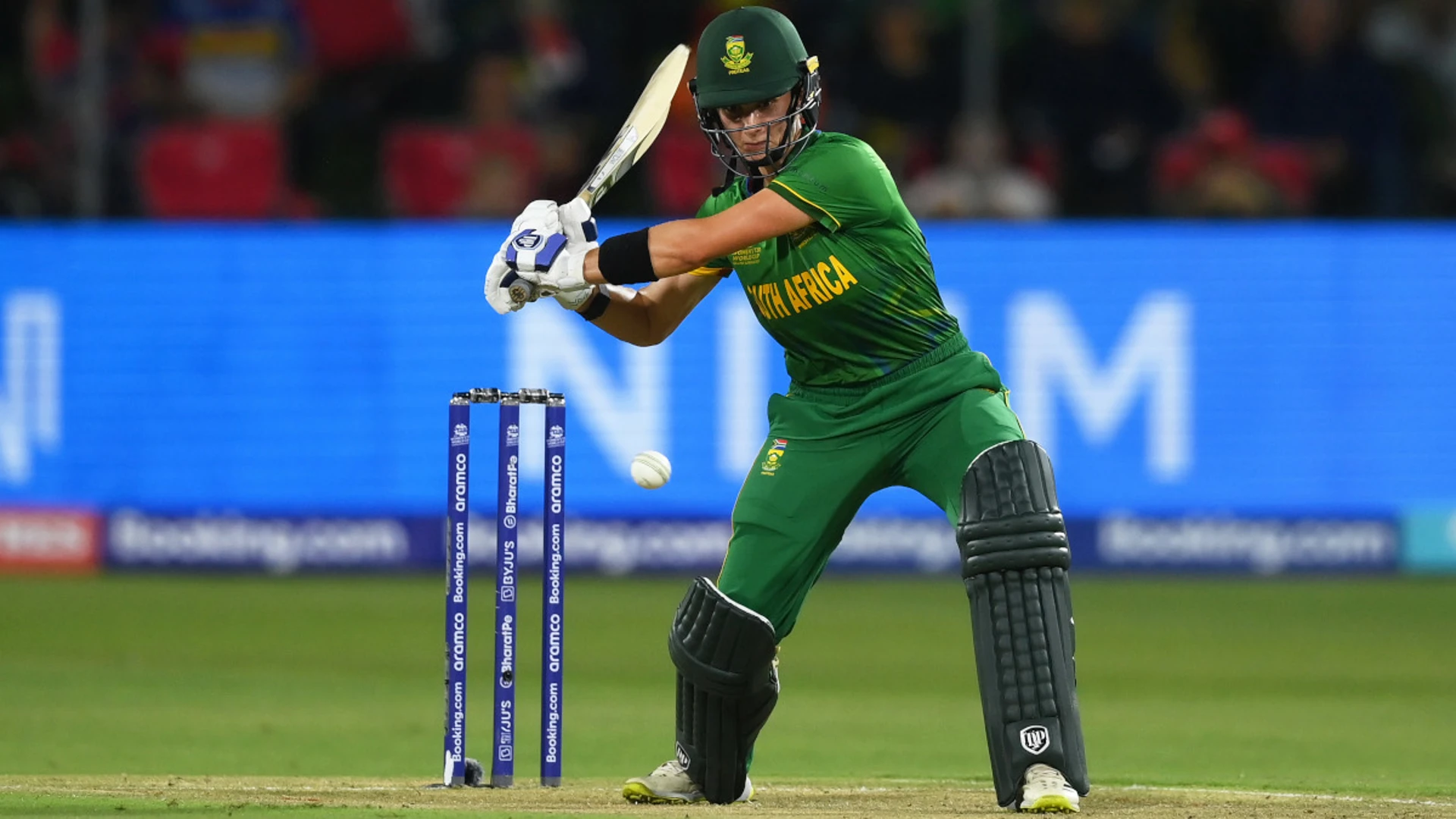 South African women slump to 215/8 after century opening partnership