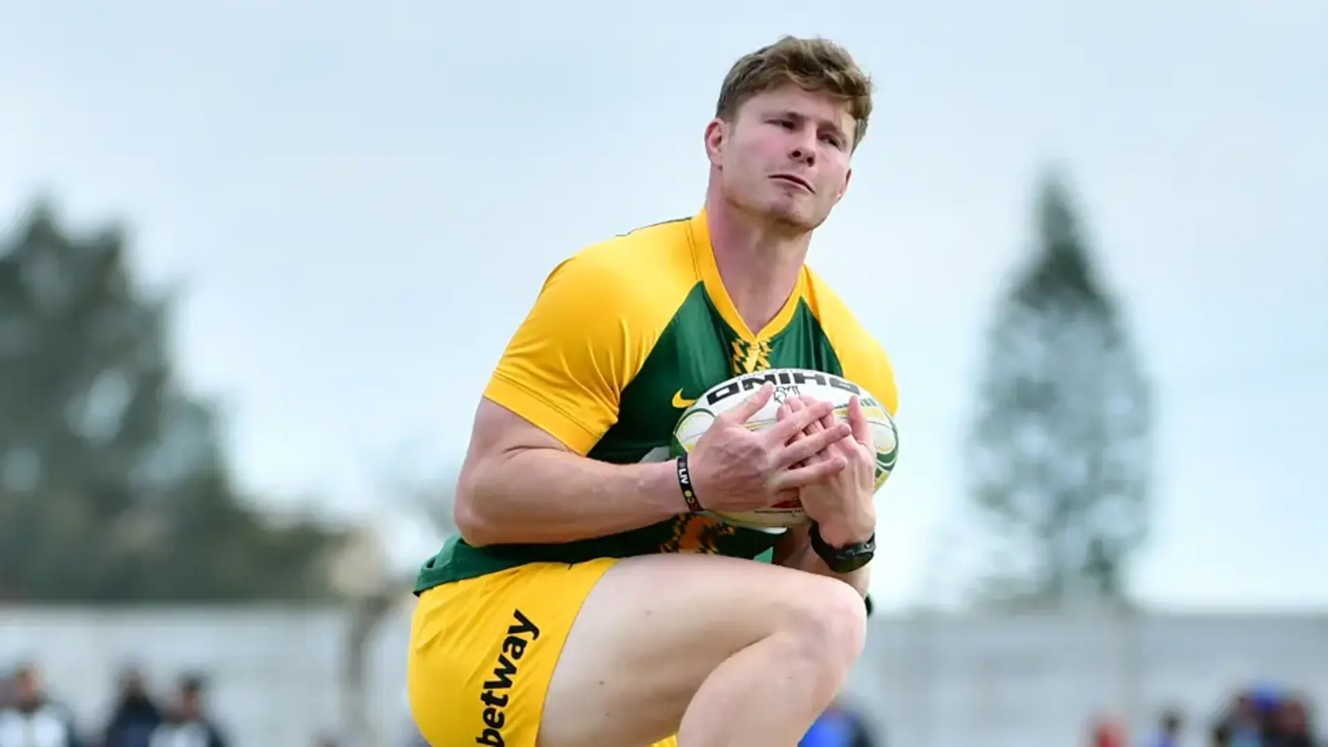 YOUNG GUN: Nerves and excitement fuelling Hooker's Bok fire