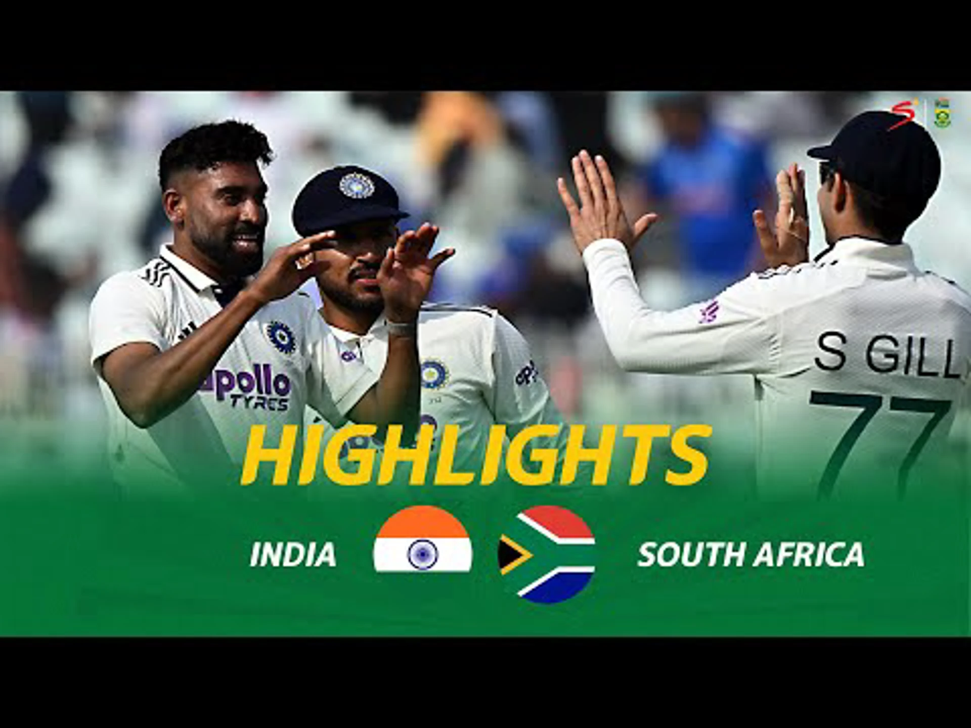 India v South Africa | Short Highlights | 2nd Test Day 1