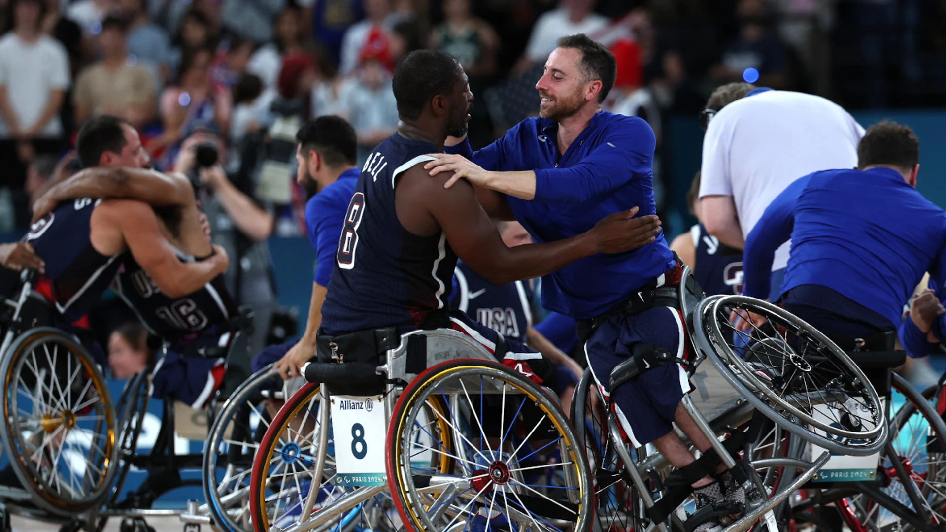 USA men win third Paralympic wheelchair basketball title in a row