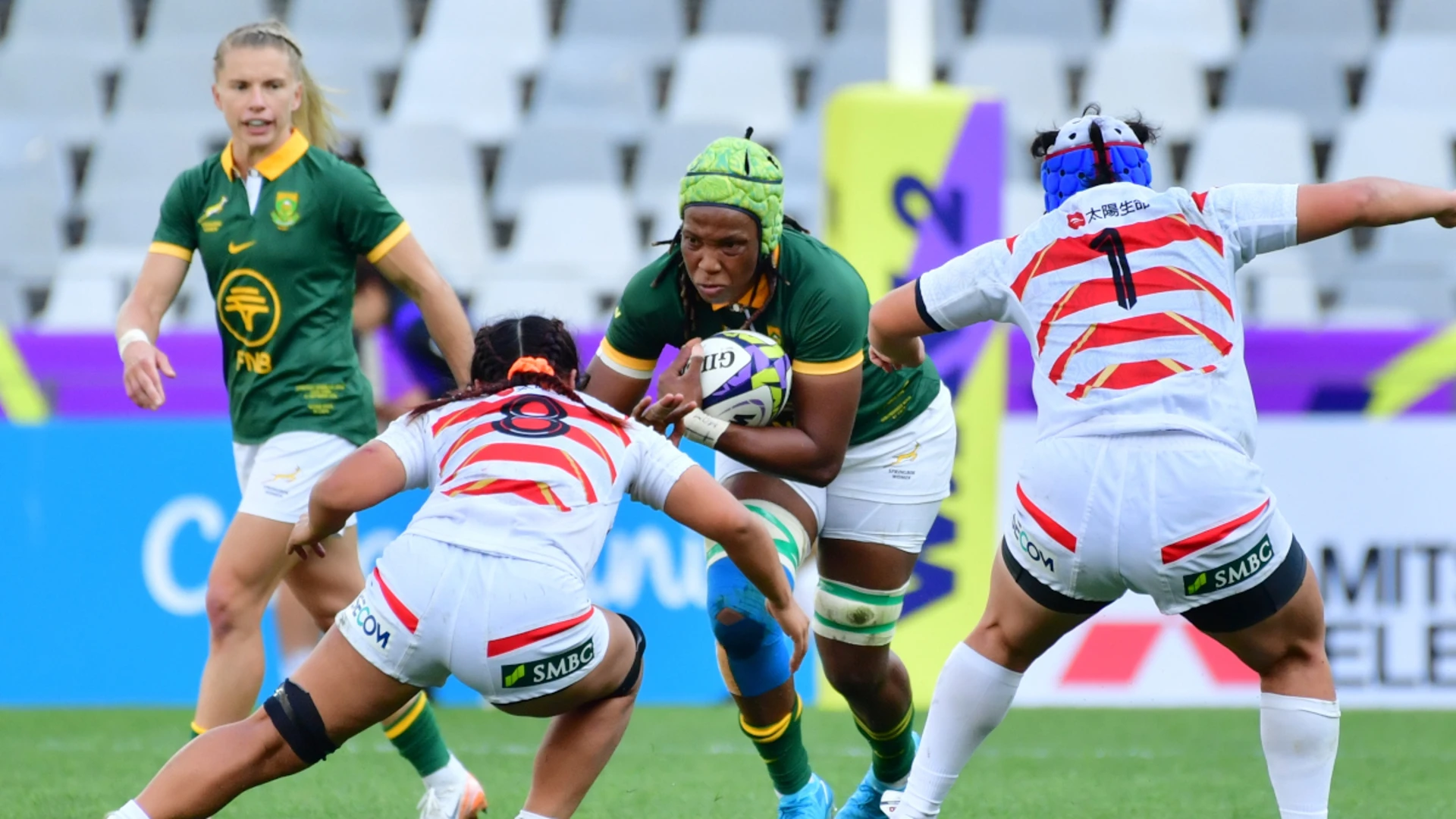 De Bruin applauds gutsy win over Japan in WXV 2 opener