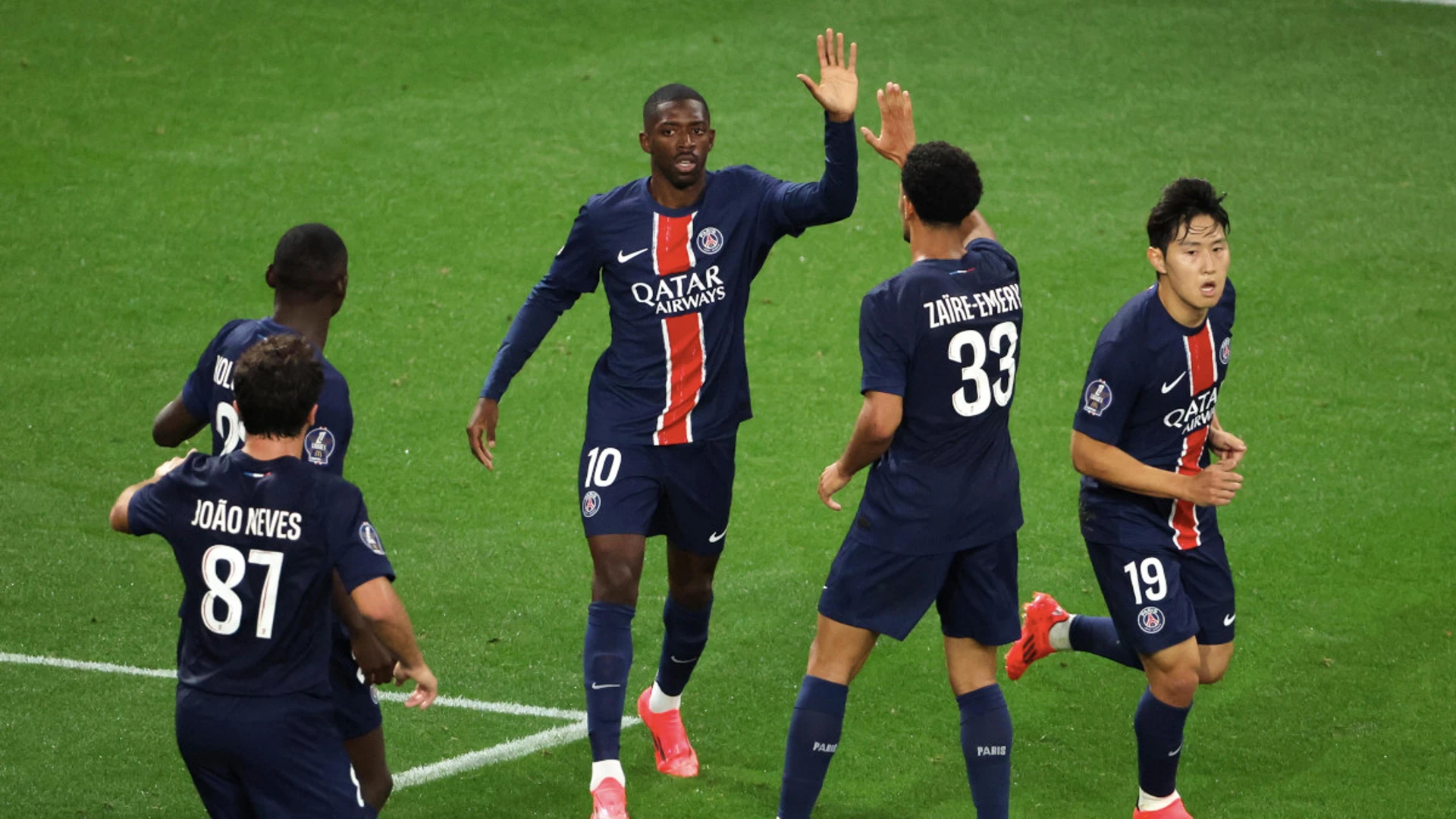 PSG boss Enrique reluctant to name Dembele as their next top scorer