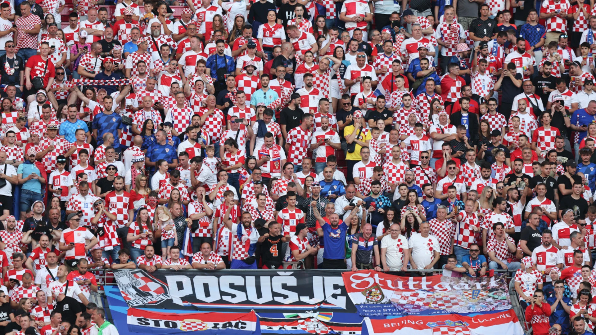 Croatia fined for fan misconduct, arrests made around Italy game