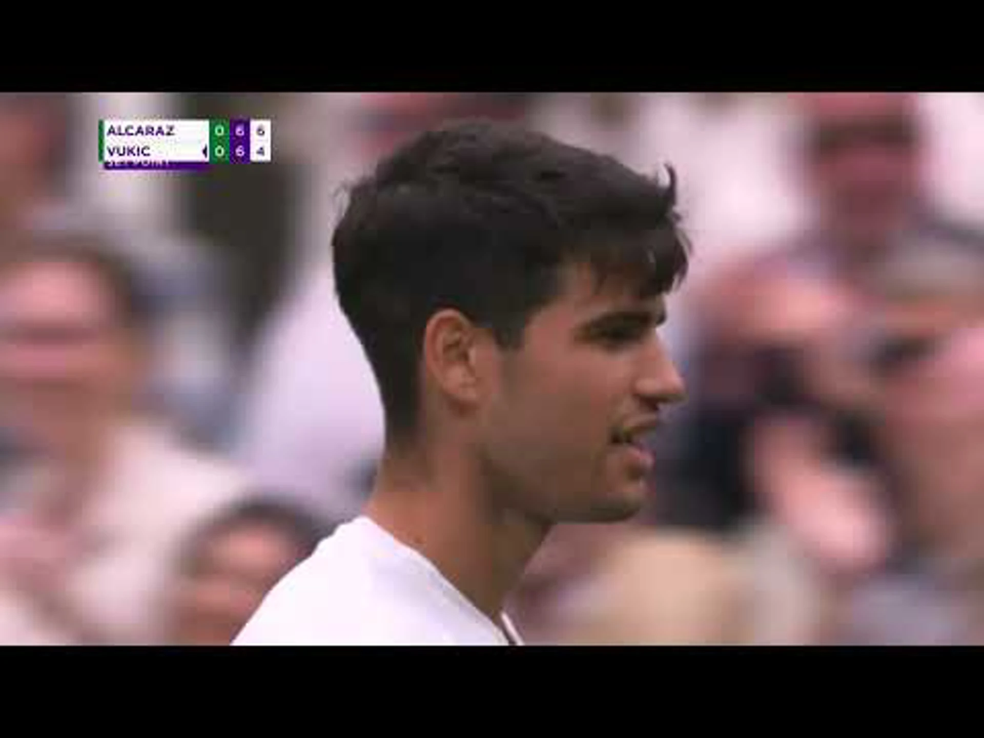 Carlos Alcaraz v Aleksandar Vukic | Day 3 Highlights | Wimbledon
