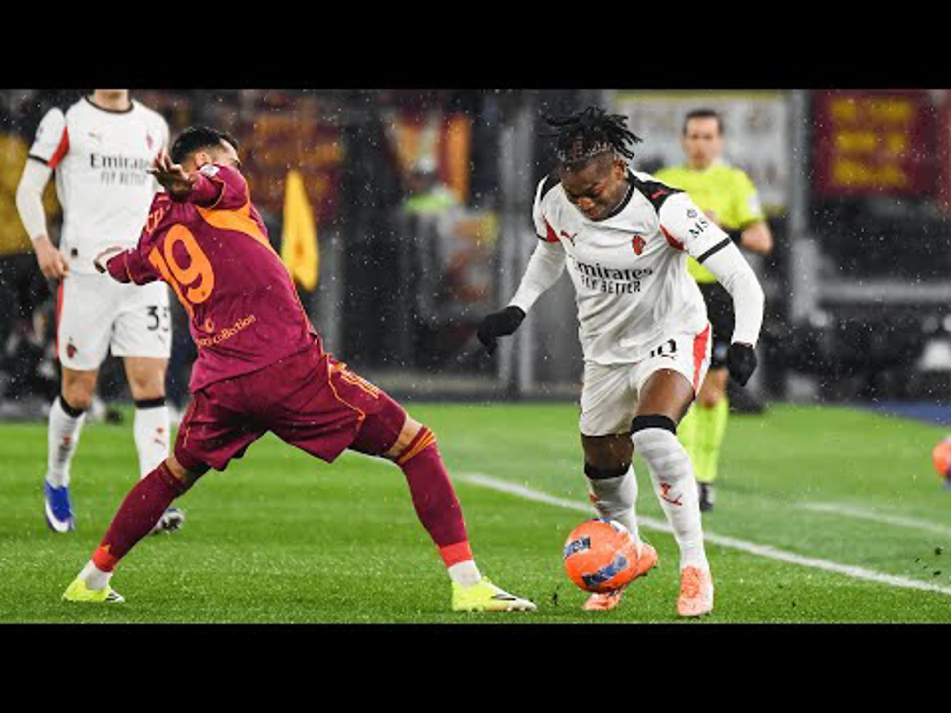 Roma v AC Milan | Match Highlights | Italian Serie A