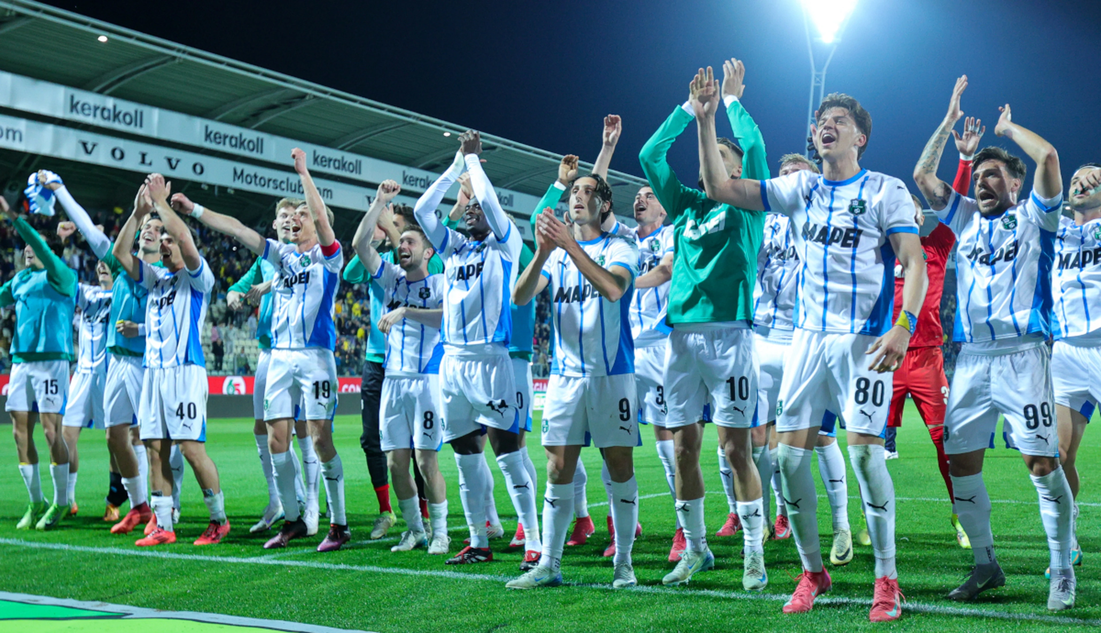 Fabio Grosso's Sassuolo return to Serie A after a year away