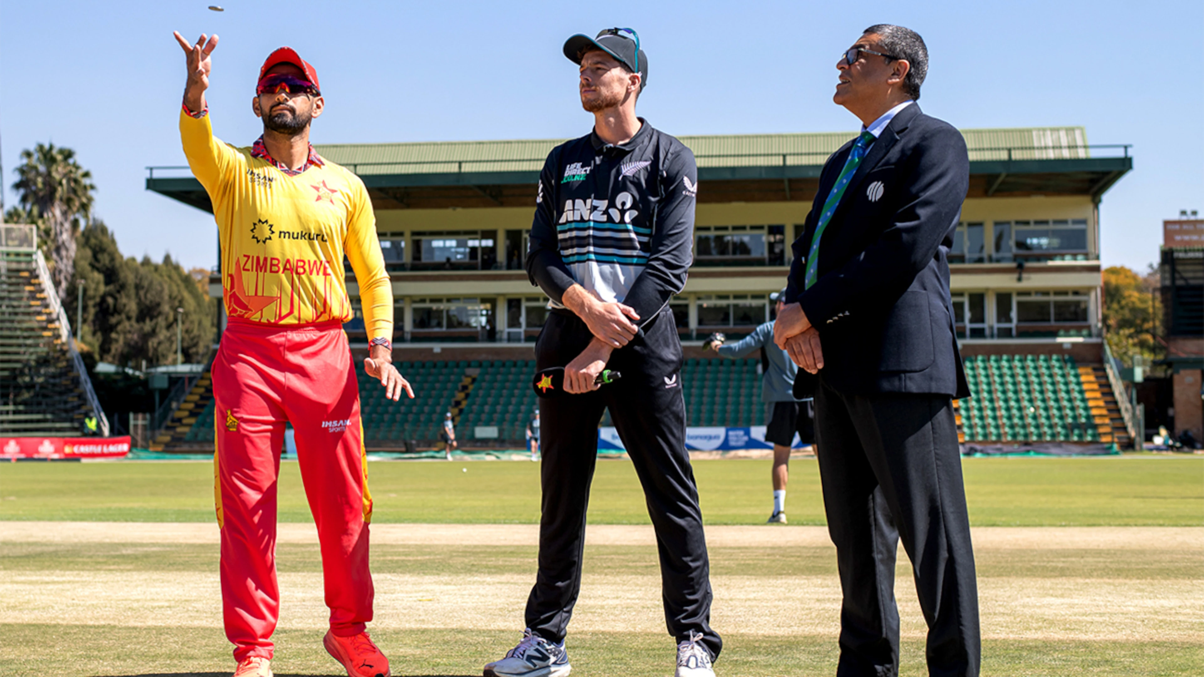 New Zealand have won the toss and have opted to field
