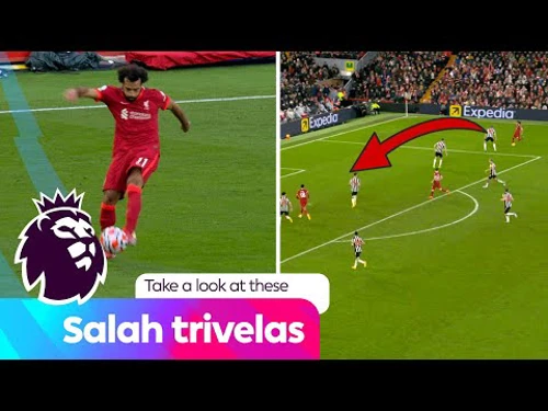 Trivela king! Mo Salah makes the trivela look so easy | Premier League ...