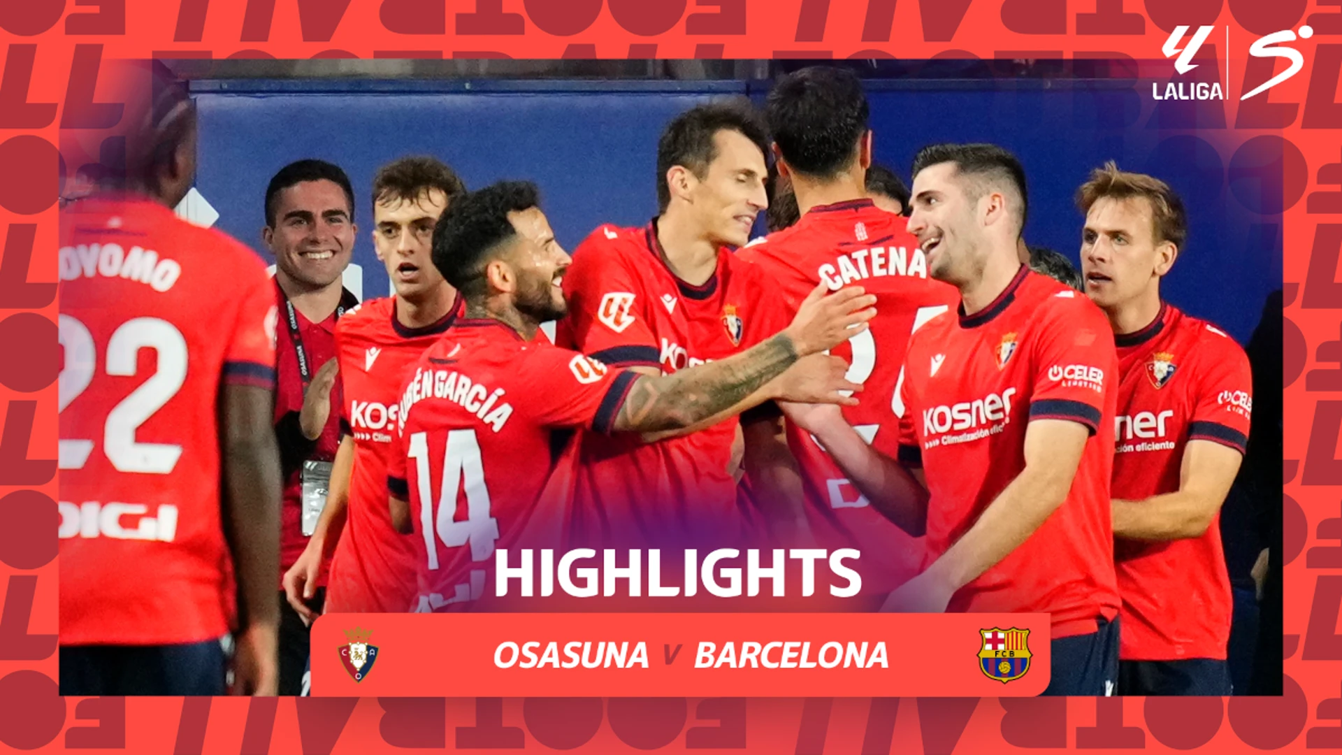 Osasuna v Barcelona | Match Highlights | LaLiga EA Sports Matchday 8