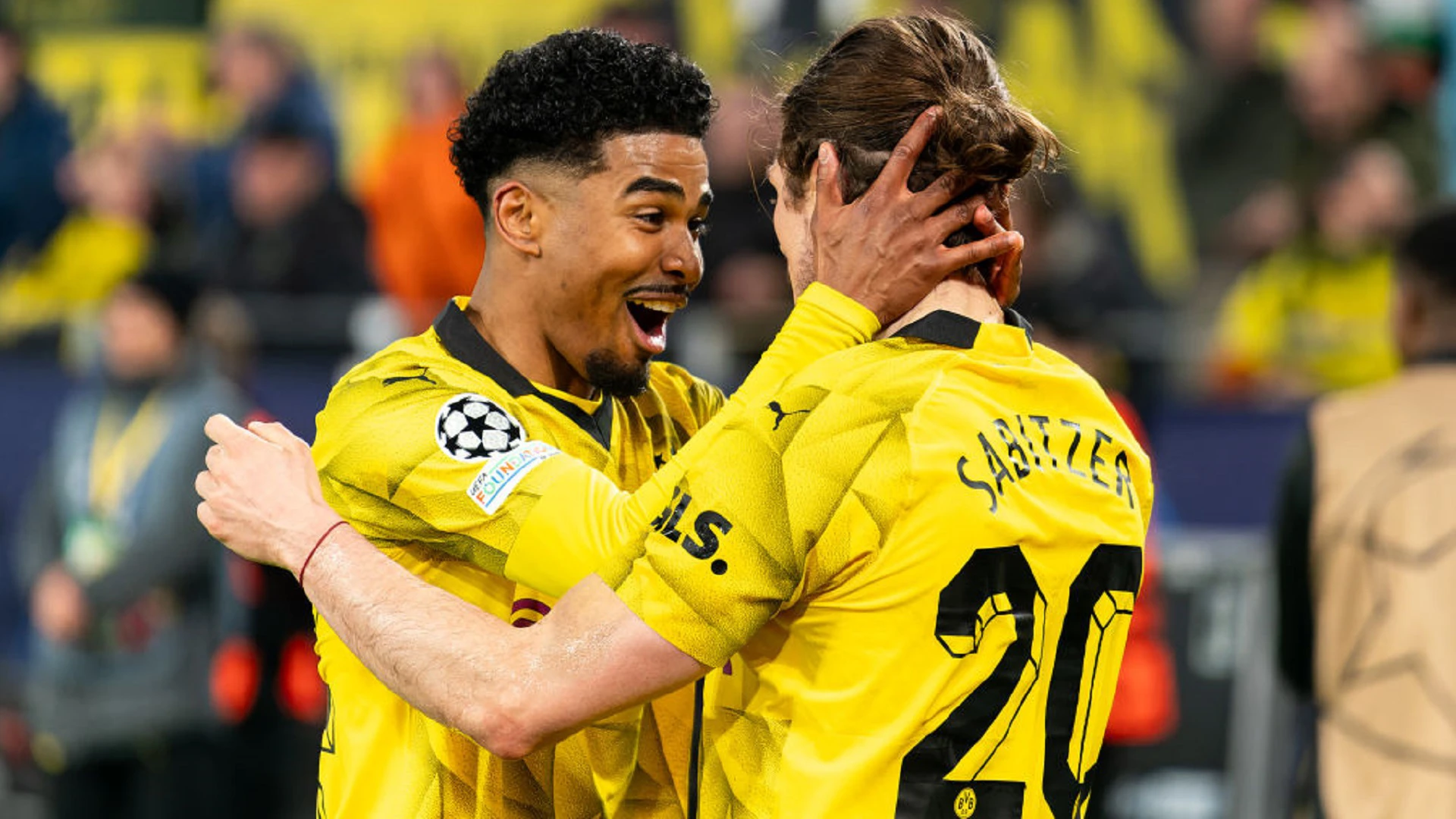 Ian Maatsen scores | Borussia Dortmund v Atletico Madrid | QF 2nd Leg | UEFA Champions League 2023/24