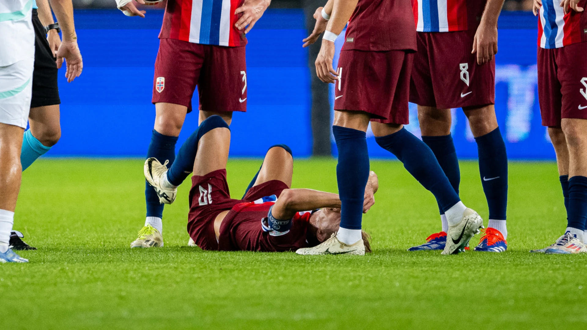 Odegaard set for scan on ankle injury