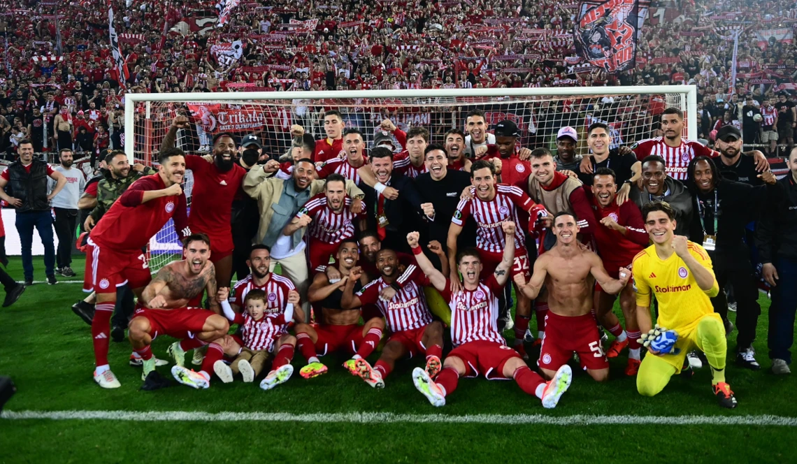 Olympiakos make history by reaching Europa Conference League final