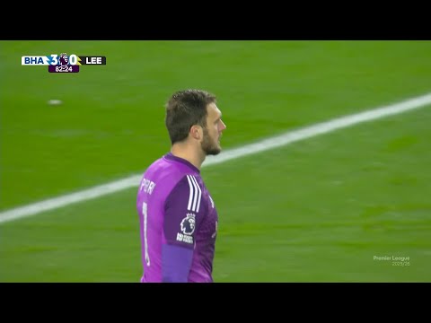 Lucas Estella Perri | 83ʳᵈ Minute Spectacular Gk Save v Brighton