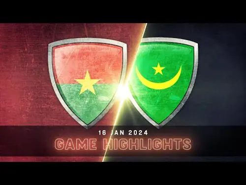 Burkina Faso v Mauritania | Match in 3 | AFCON 2023 | Highlights
