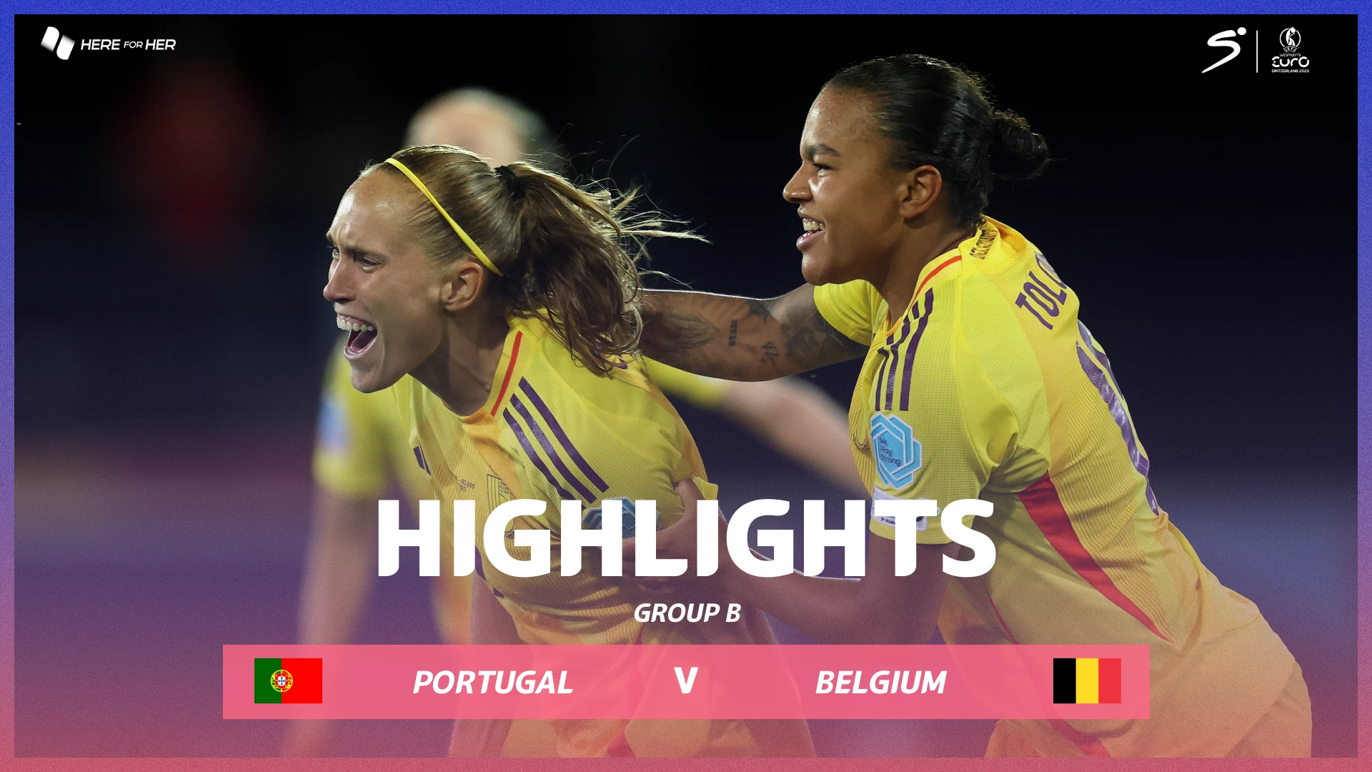 Portugal v Belgium | Match Highlights | UEFA Women's Euro
