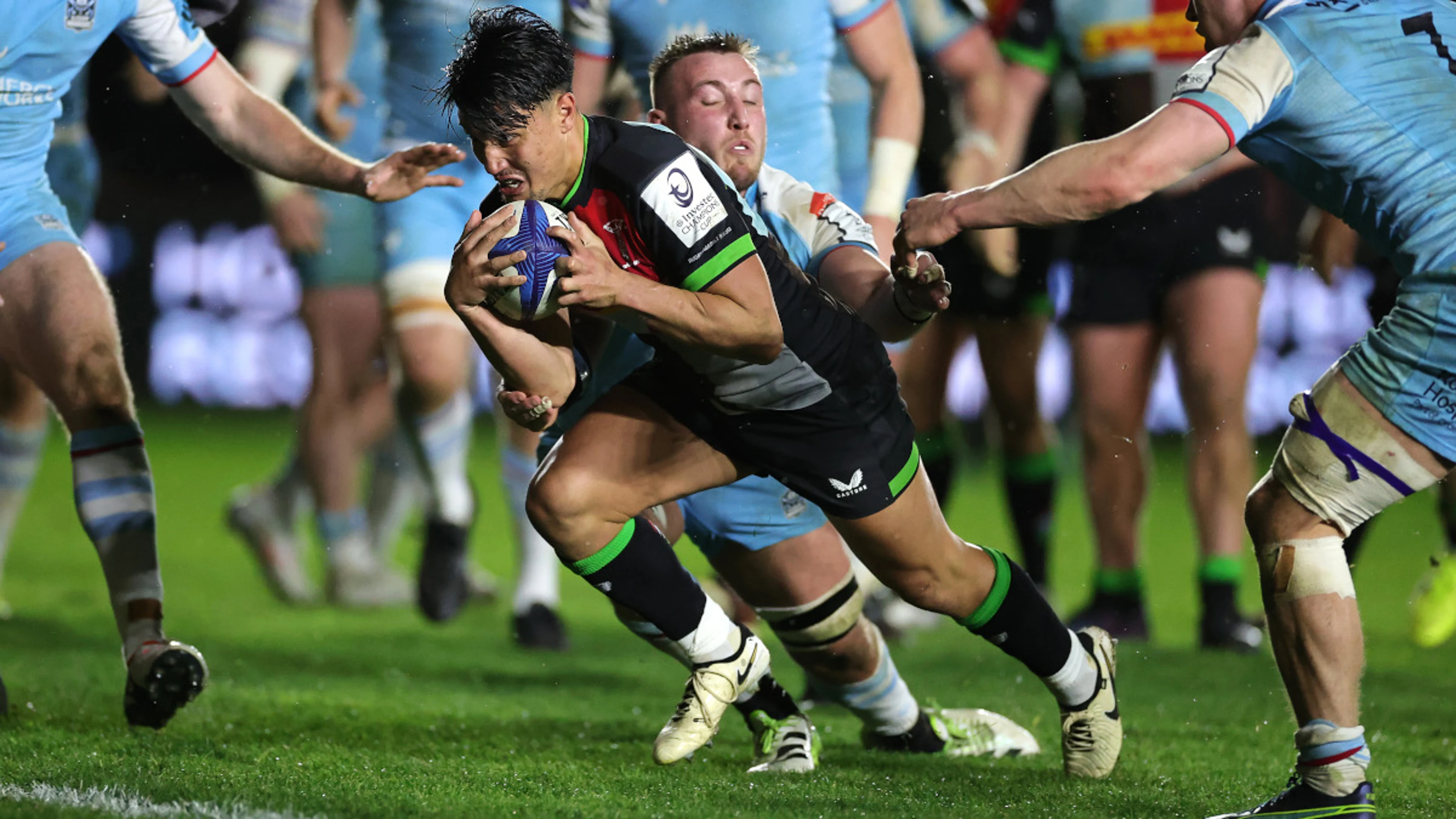 Harlequins survive a wobble to hold off Glasgow in Champions Cup