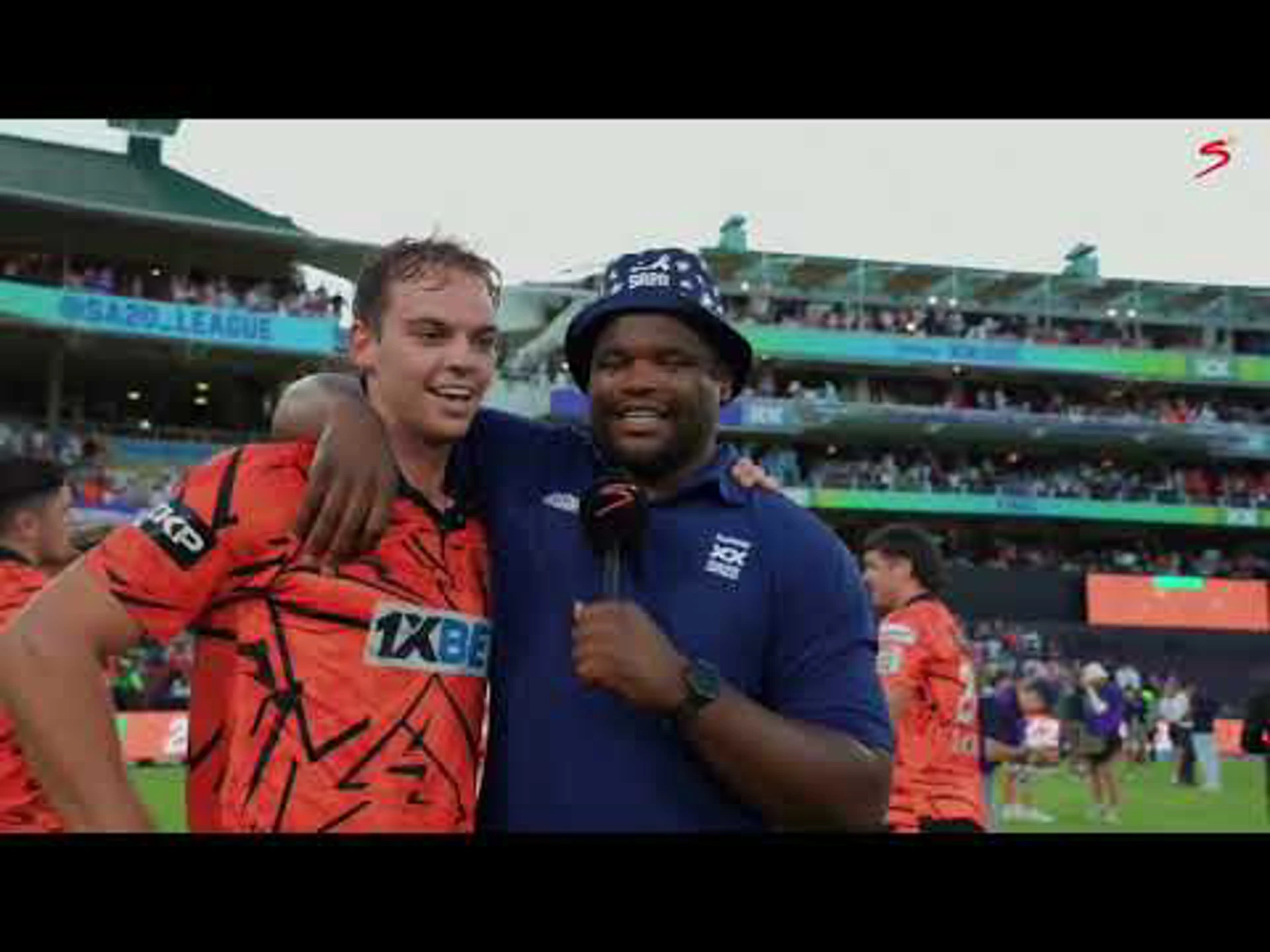 SUNRISERS EASTERN CAPE CHAMPIONS PLAYER REACTIONS 🟠🏆 | Betway SA20