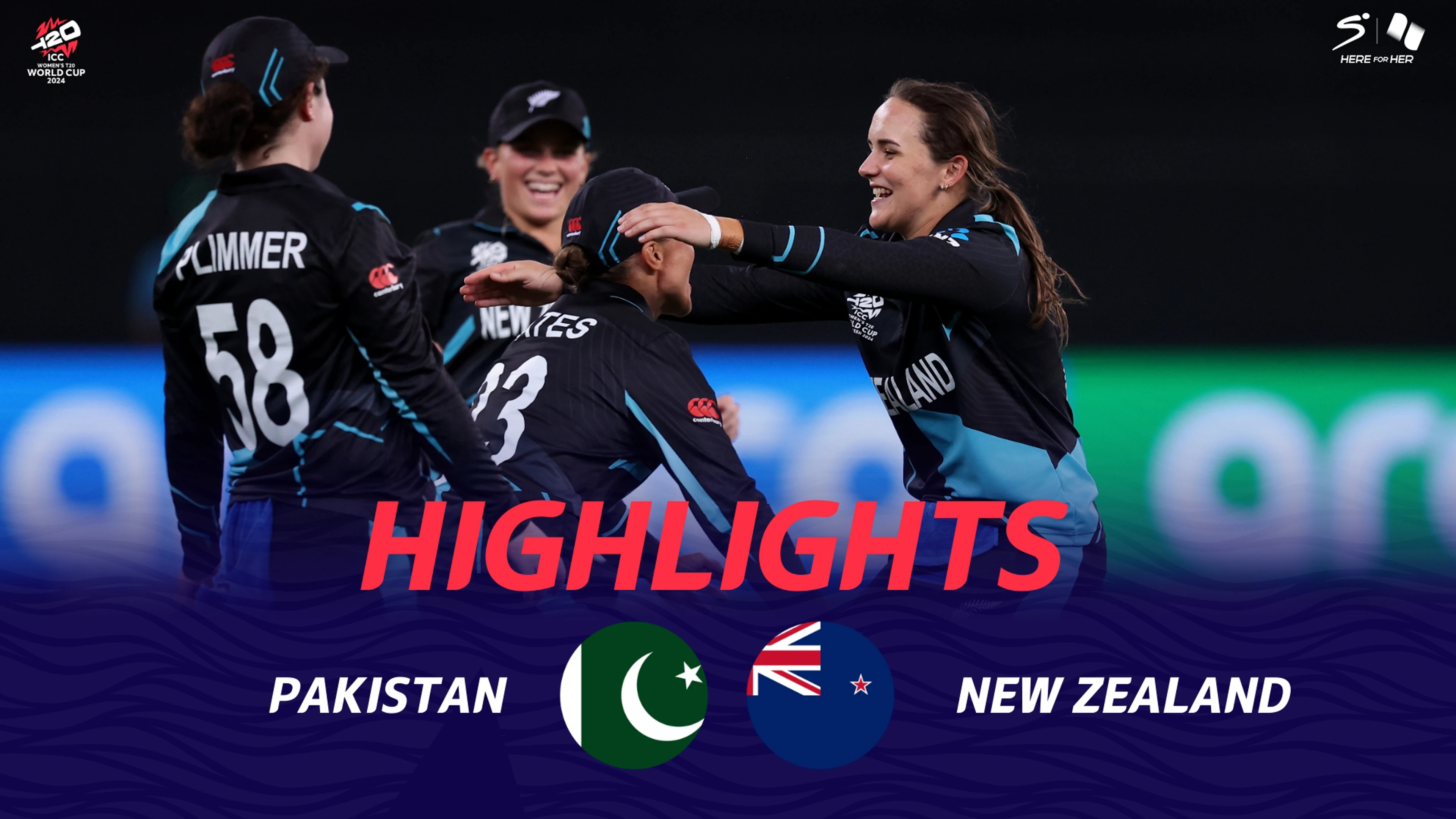 Pakistan v New Zealand | Match Highlights | ICC Women's T20 World Cup
