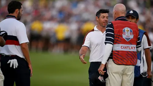 Cantlay's caddie apologises to McIlroy - reports
