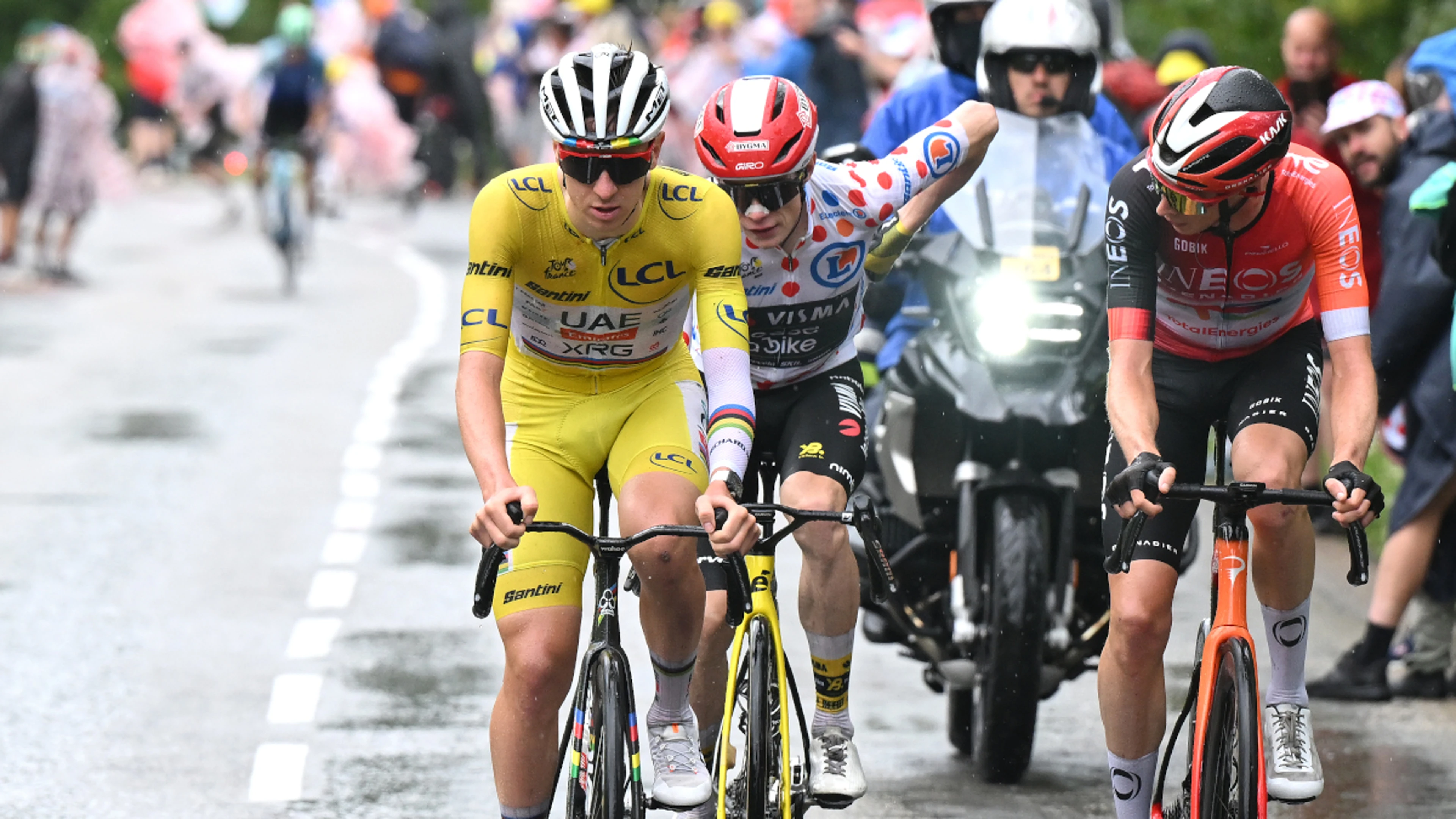 Master Pogacar has Tour de France peloton under his thumb
