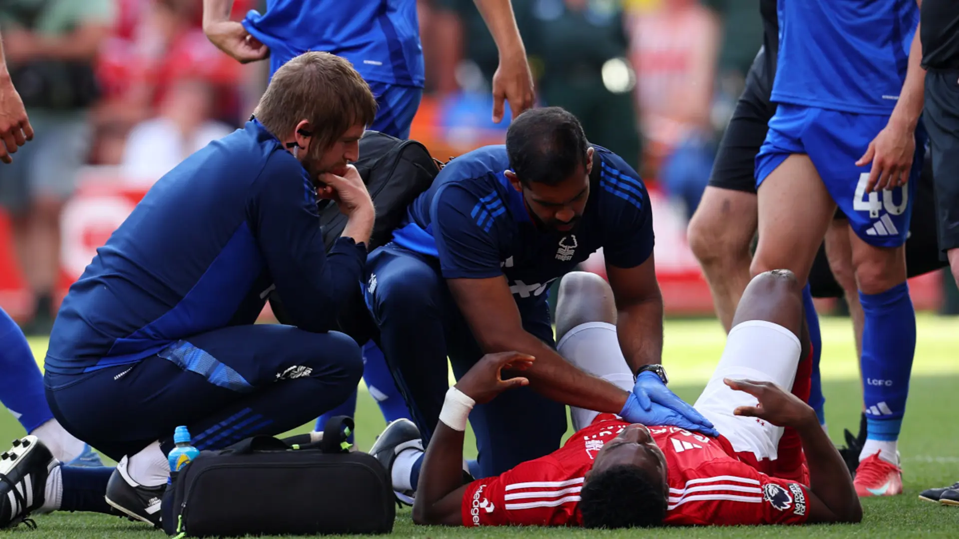 Forest striker Awoniyi rushed to hospital for abdominal surgery: reports