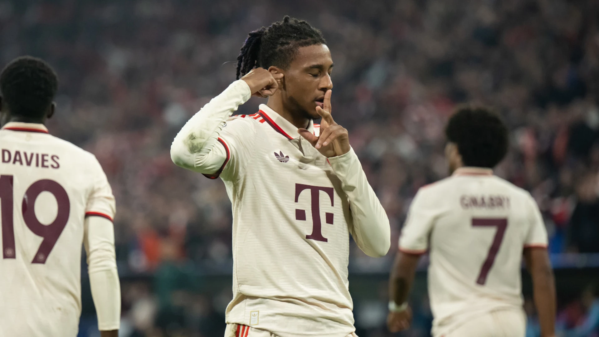 Bayern coach Kompany delighted with Olise's progress