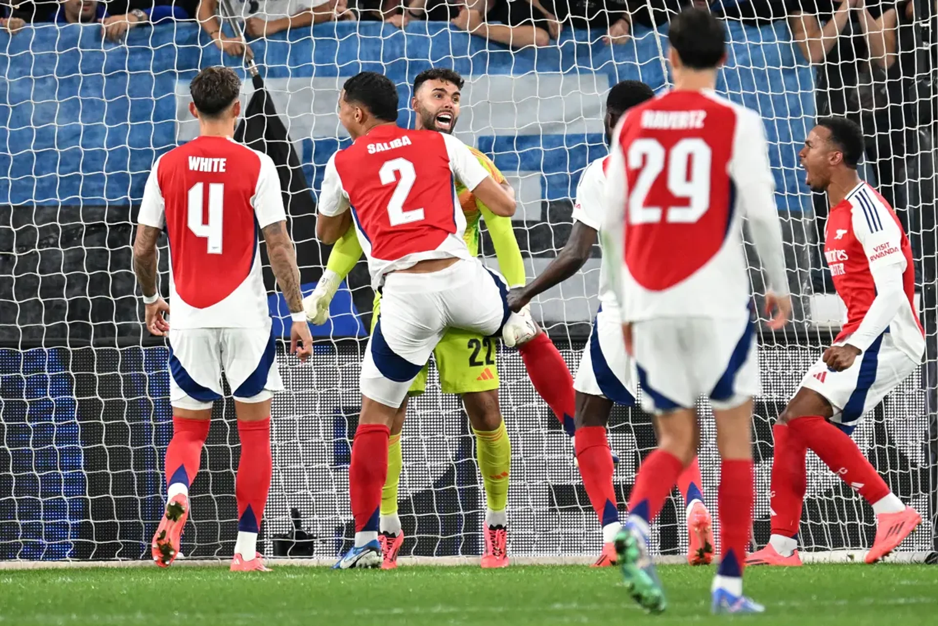 Raya heroics save Arsenal in UCL opener at Atalanta