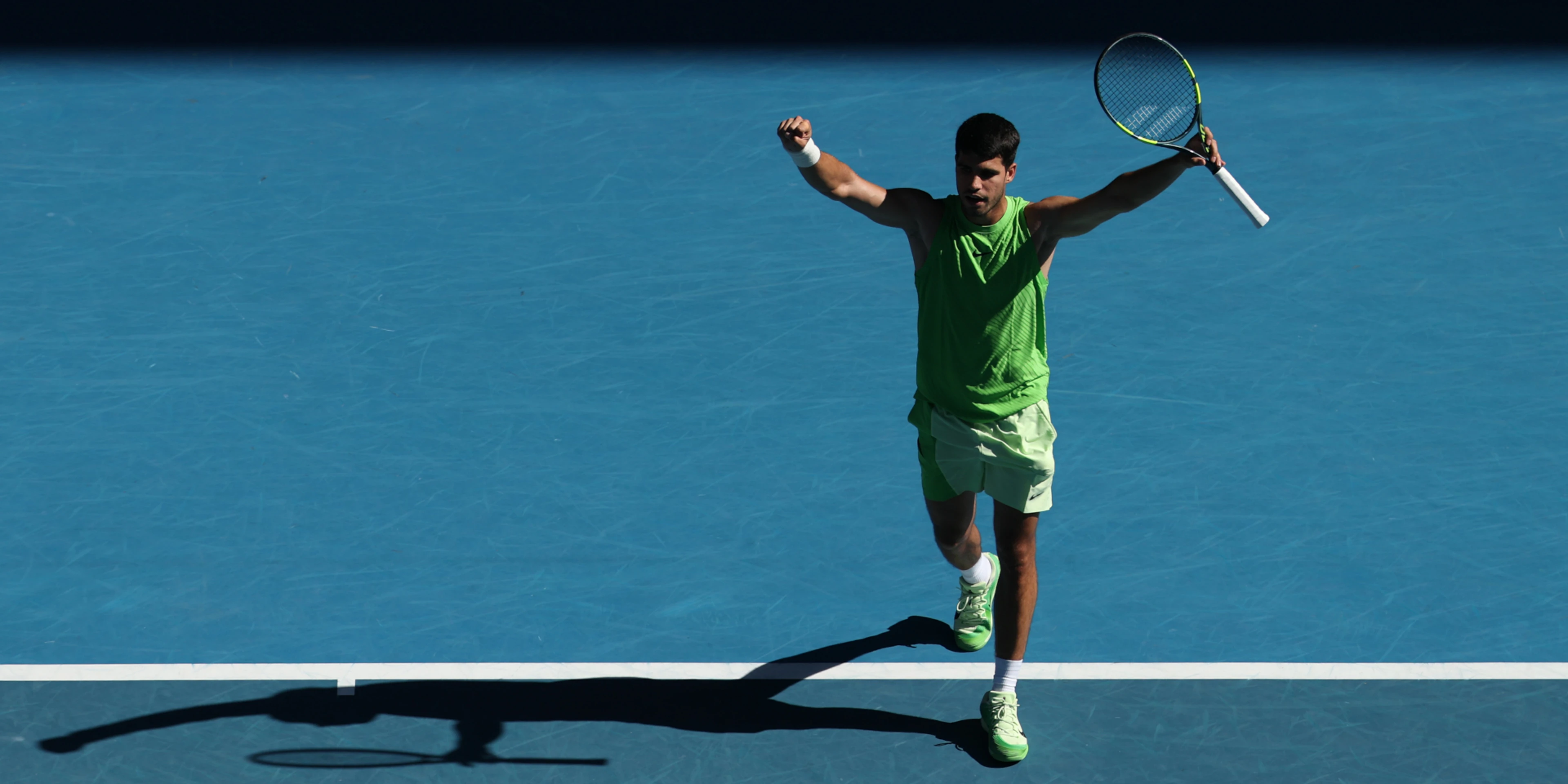 Alcaraz comes good after shaky start to make Australian Open third round