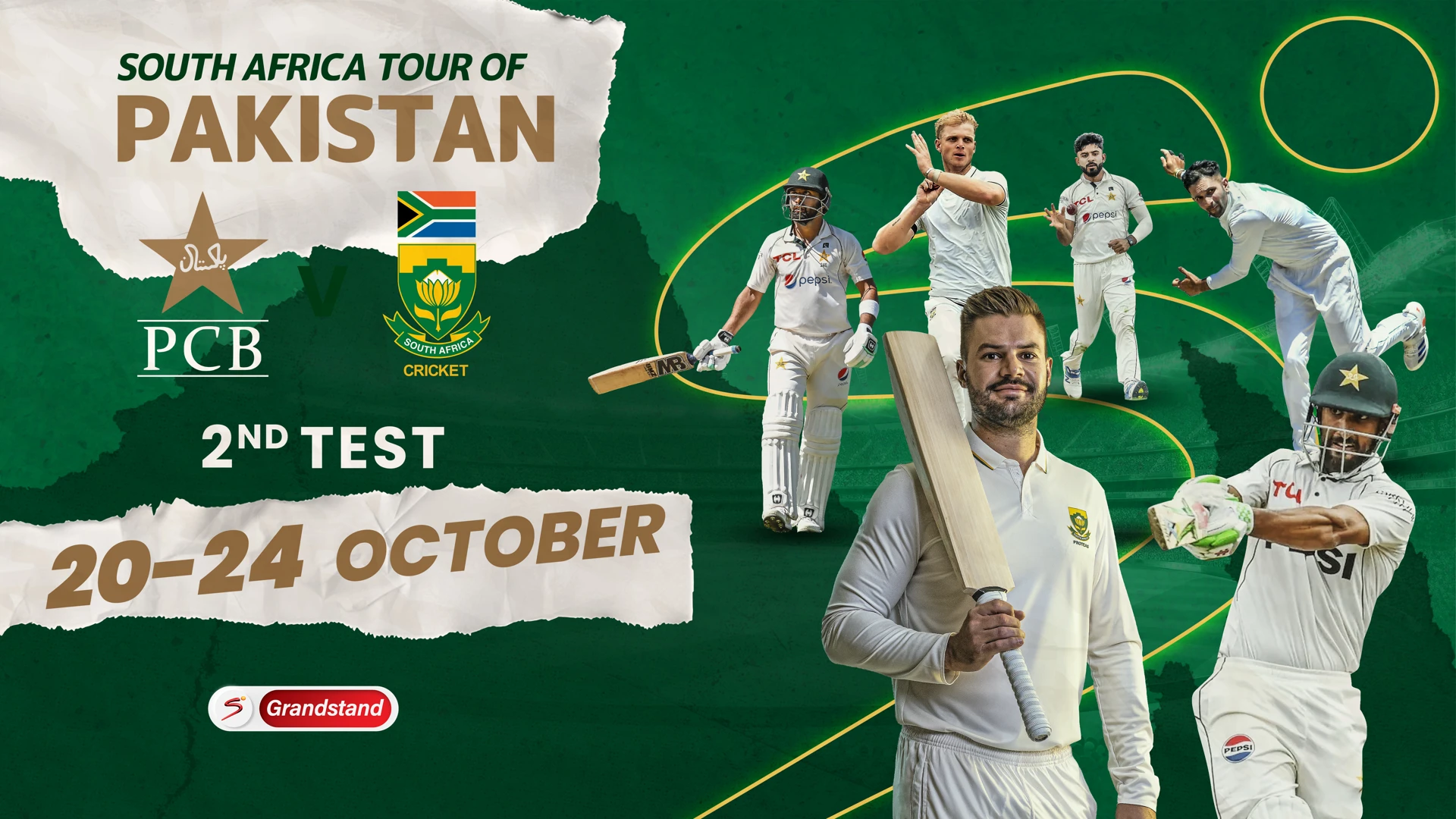 LIVE: 2nd Test - Pakistan v South Africa