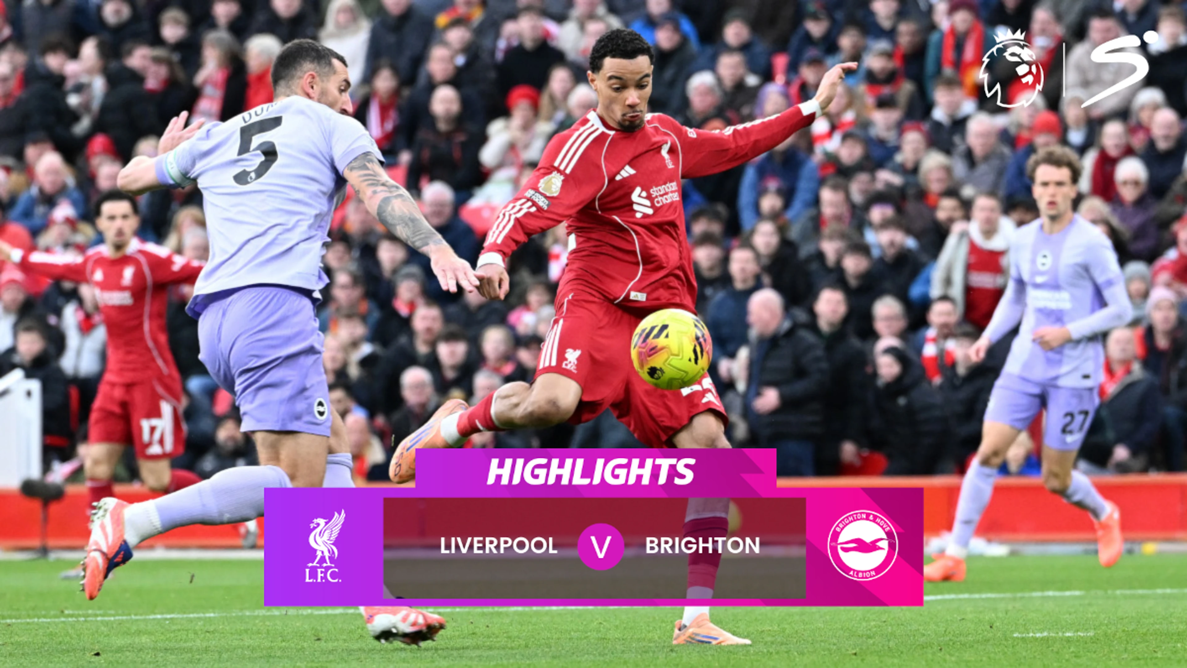 Liverpool v Brighton | Match in 5 | Premier League