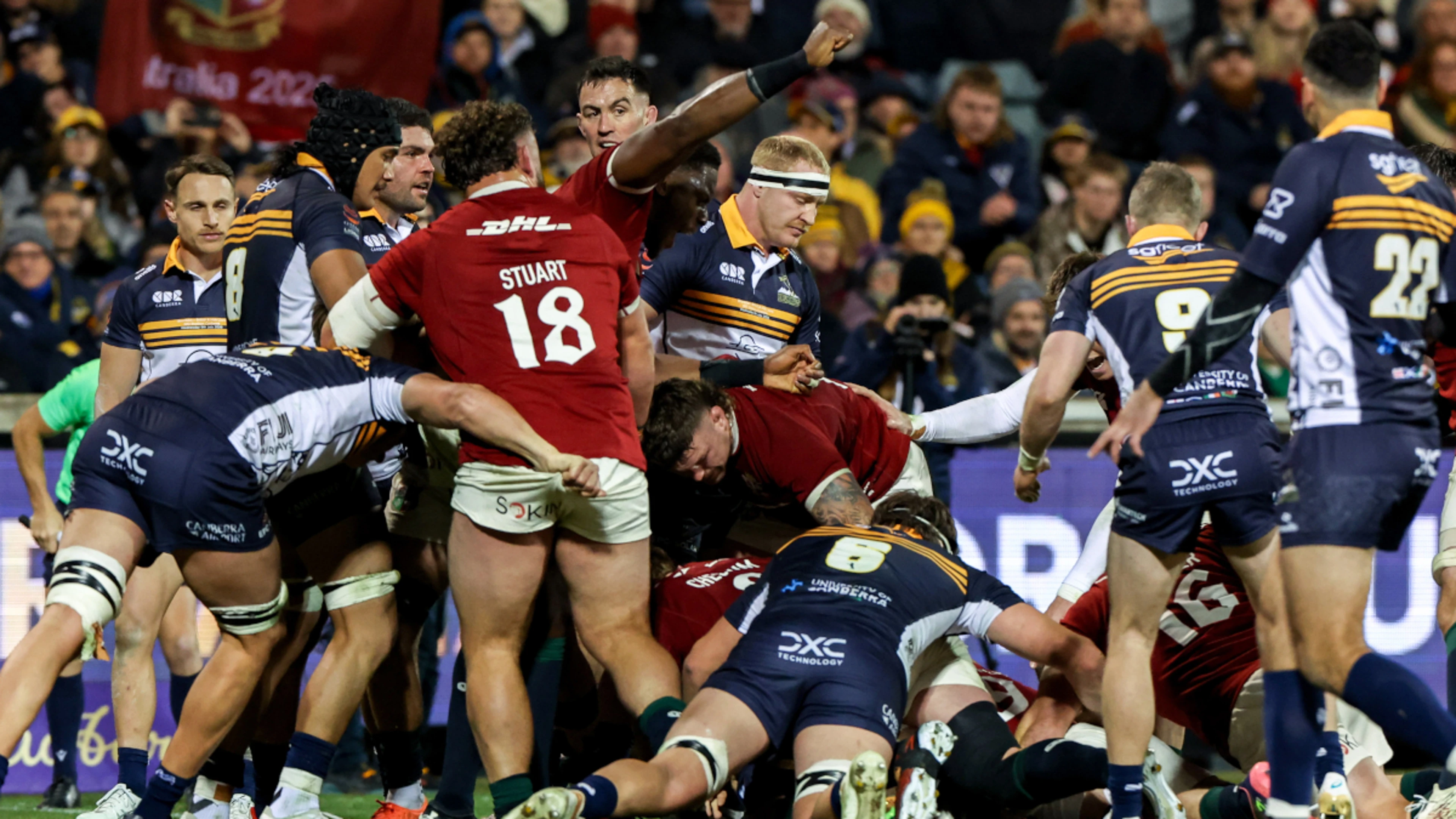 British and Irish Lions bank win over ACT Brumbies