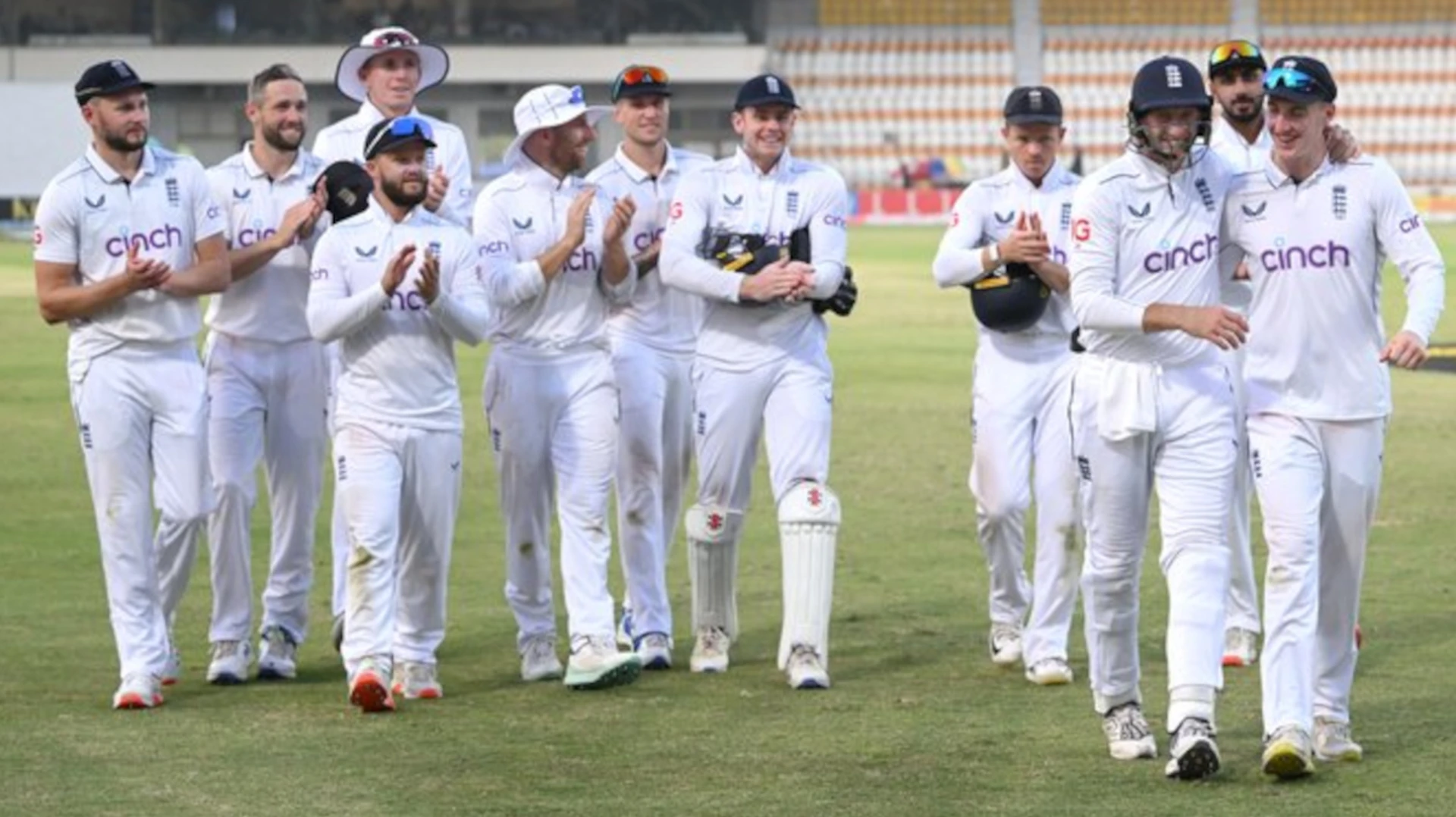 England trounce Pakistan in first test