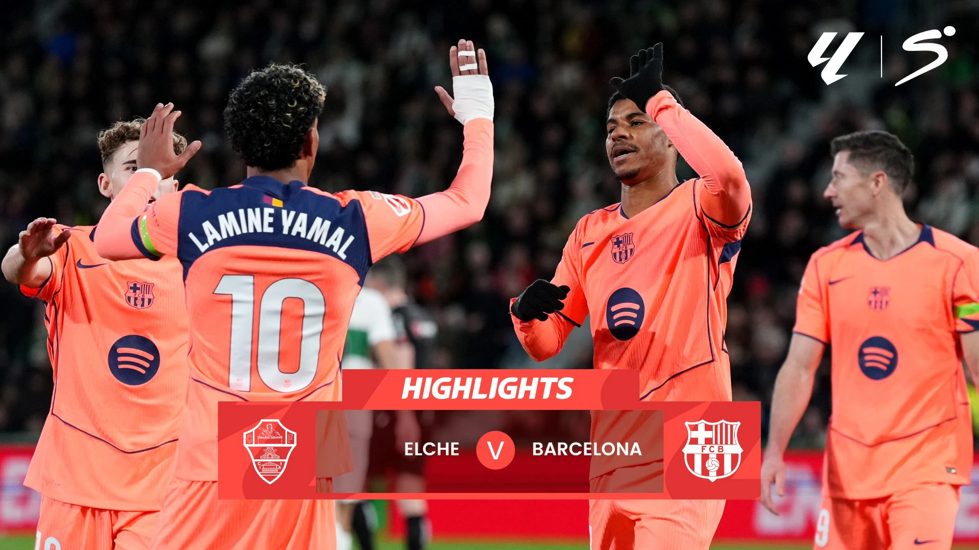 Elche v Barcelona | Match Highlights | LaLiga