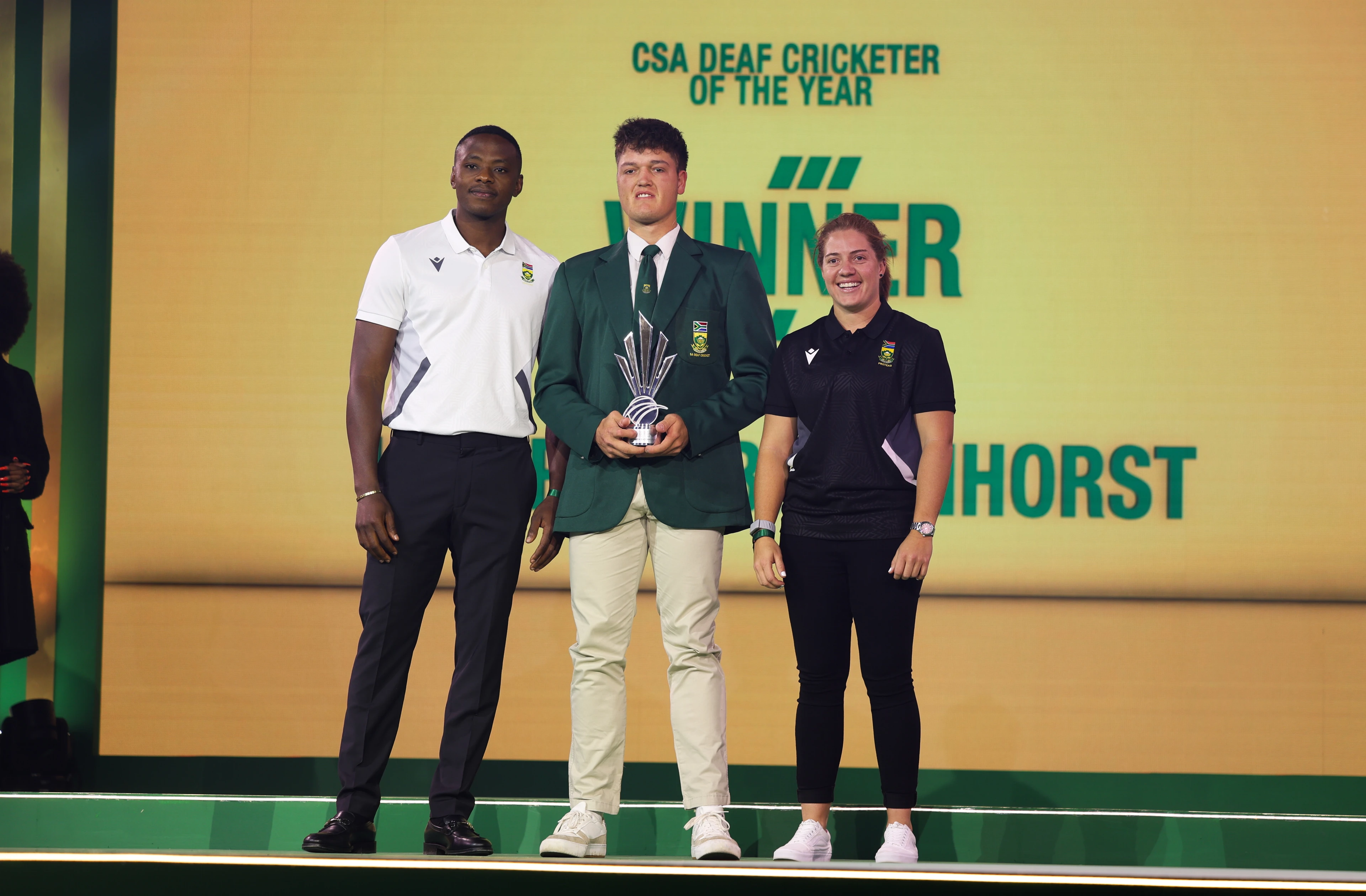 Development cricket honoured at the CSA Pathway Awards 2025