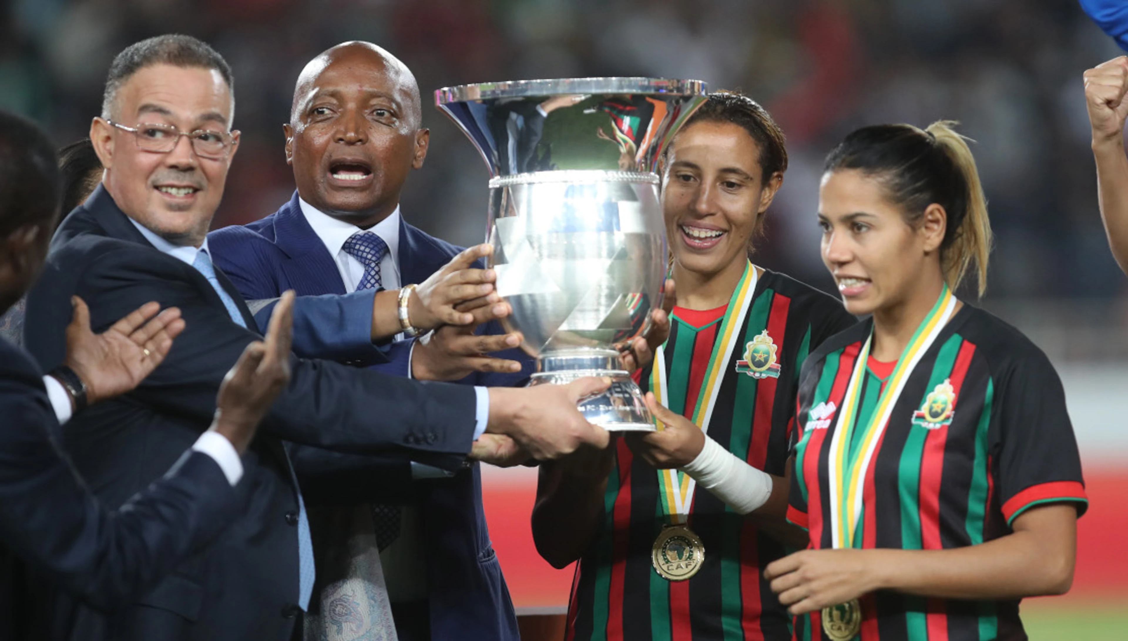 Rabat thrash Sundowns to clinch Champions League title