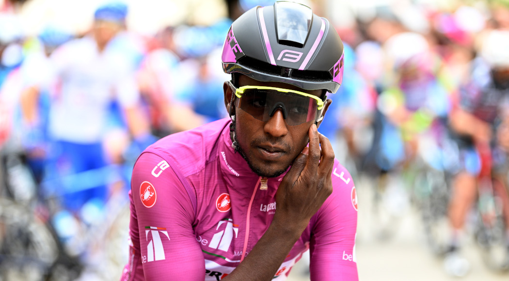 Girmay pulls out of Giro with eye injury after cork mishap