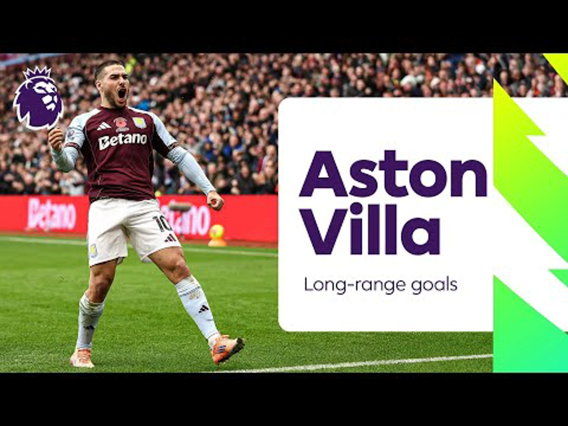 Villa's 5 long-range BANGER GOALS | Premier League