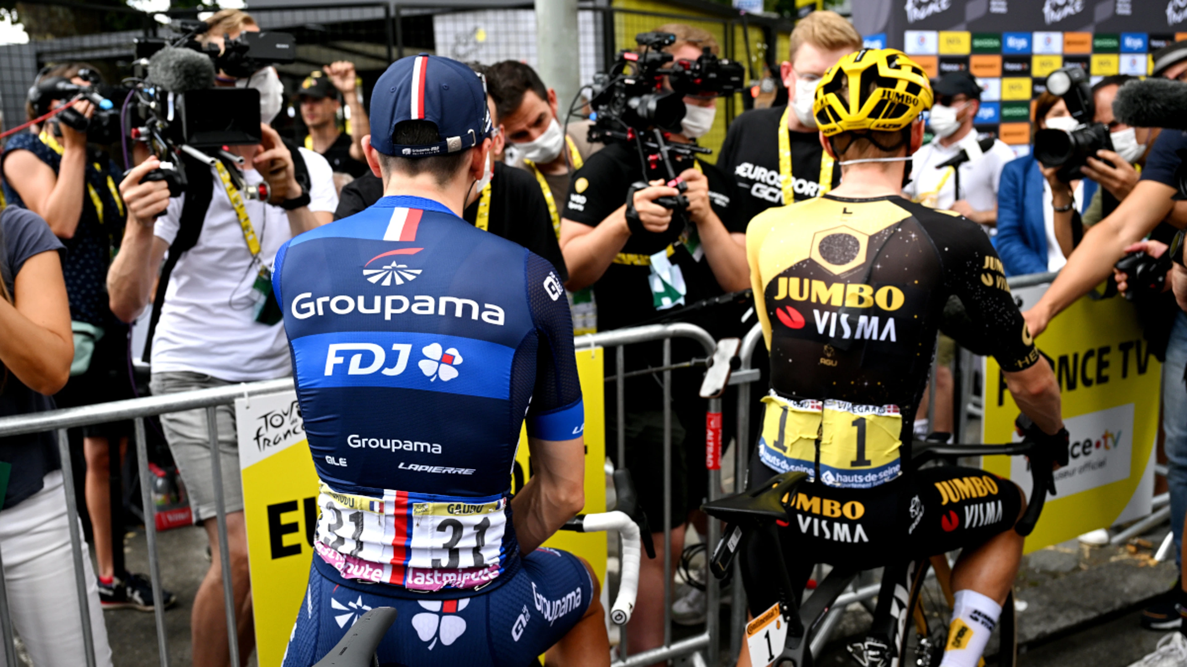 Tension rises between Groupama-FDJ and Jumbo-Visma over alleged beer consumption