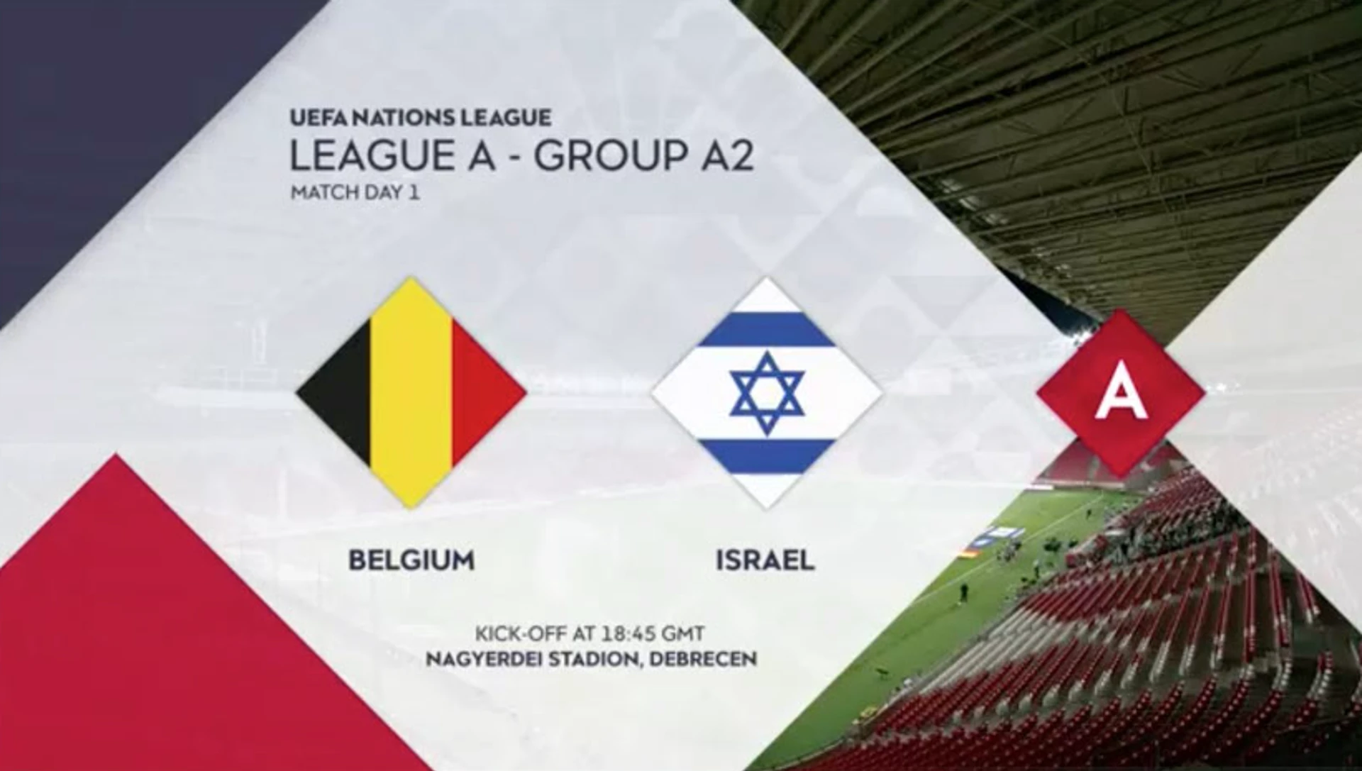 Belgium v Israel | Match Highlights | UEFA Nations League