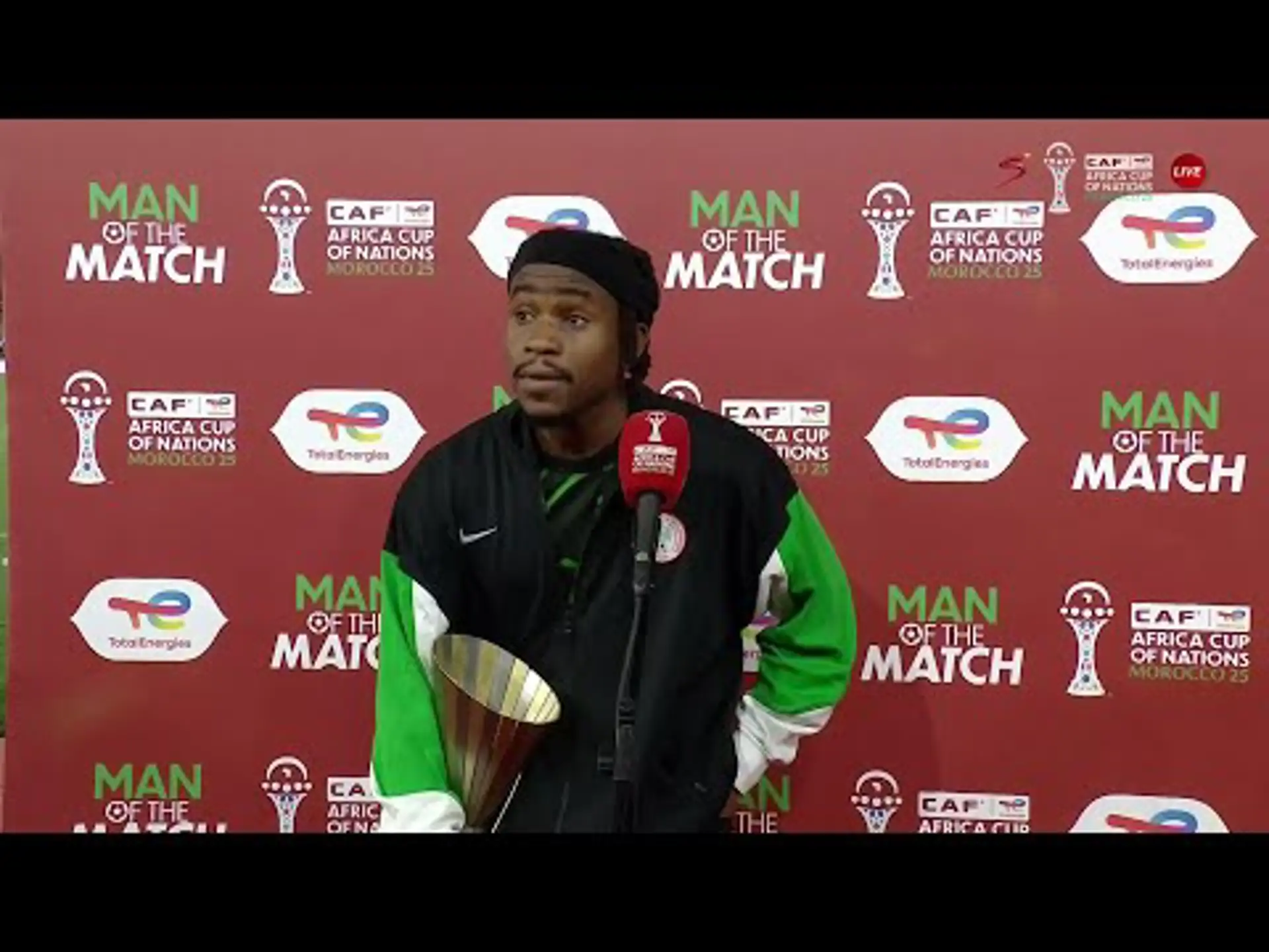Ademola Lookman’s Post-Match Reaction | Man of the Match vs Tunisia