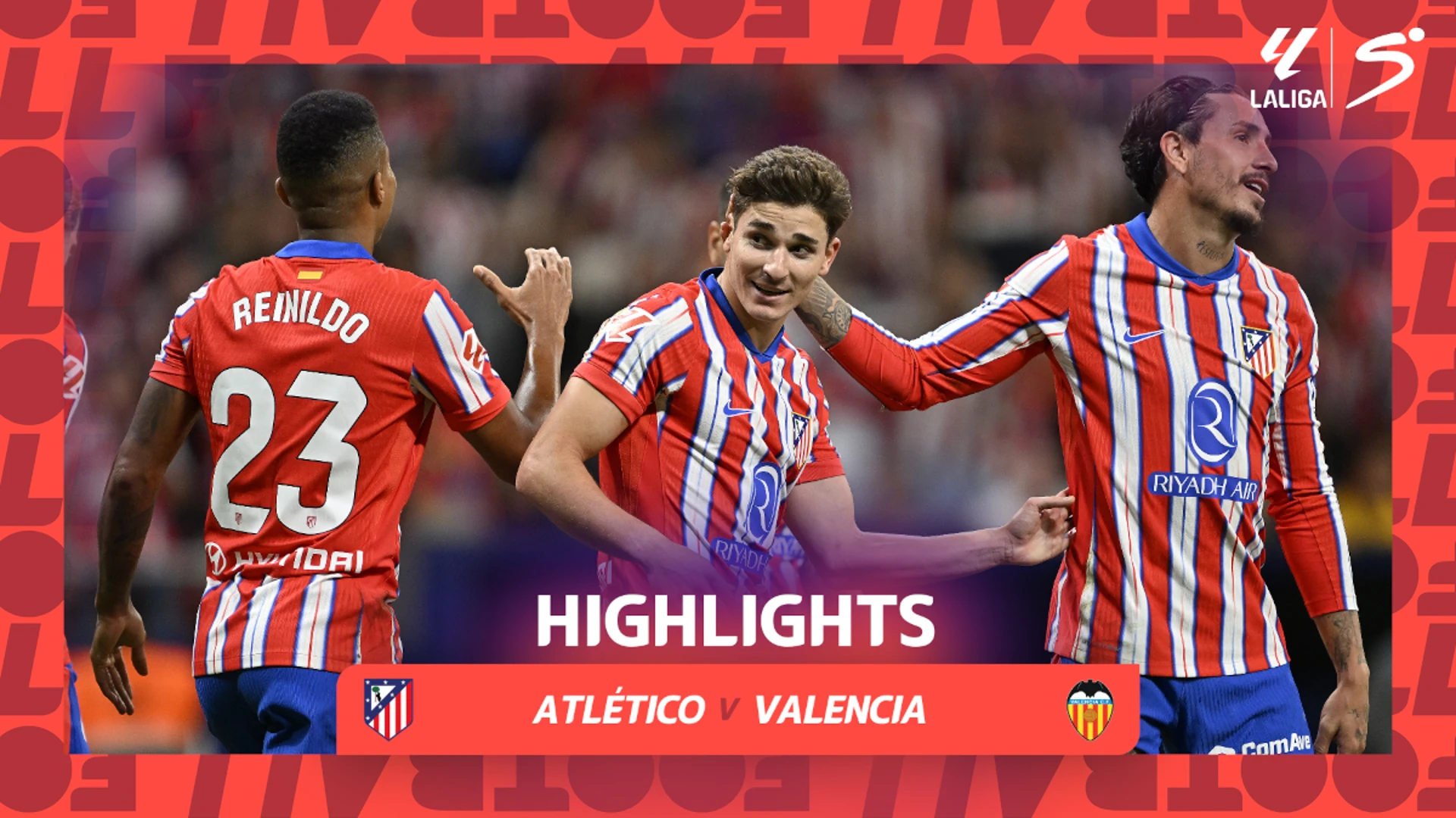 Atletico Madrid v Valencia | Match Highlights | LaLiga EA Sports Matchday 5