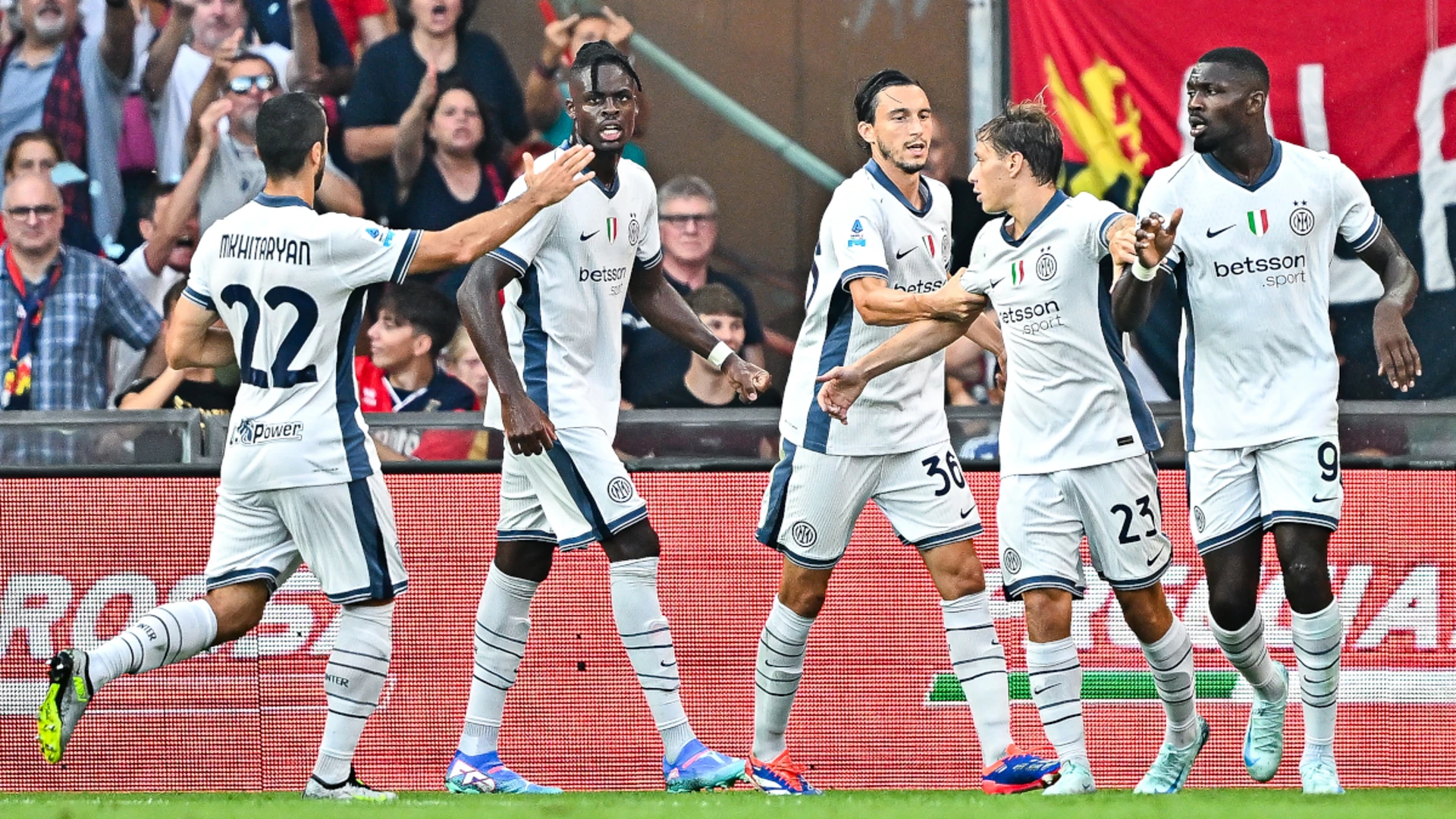 Champions Inter held at Genoa after late penalty drama