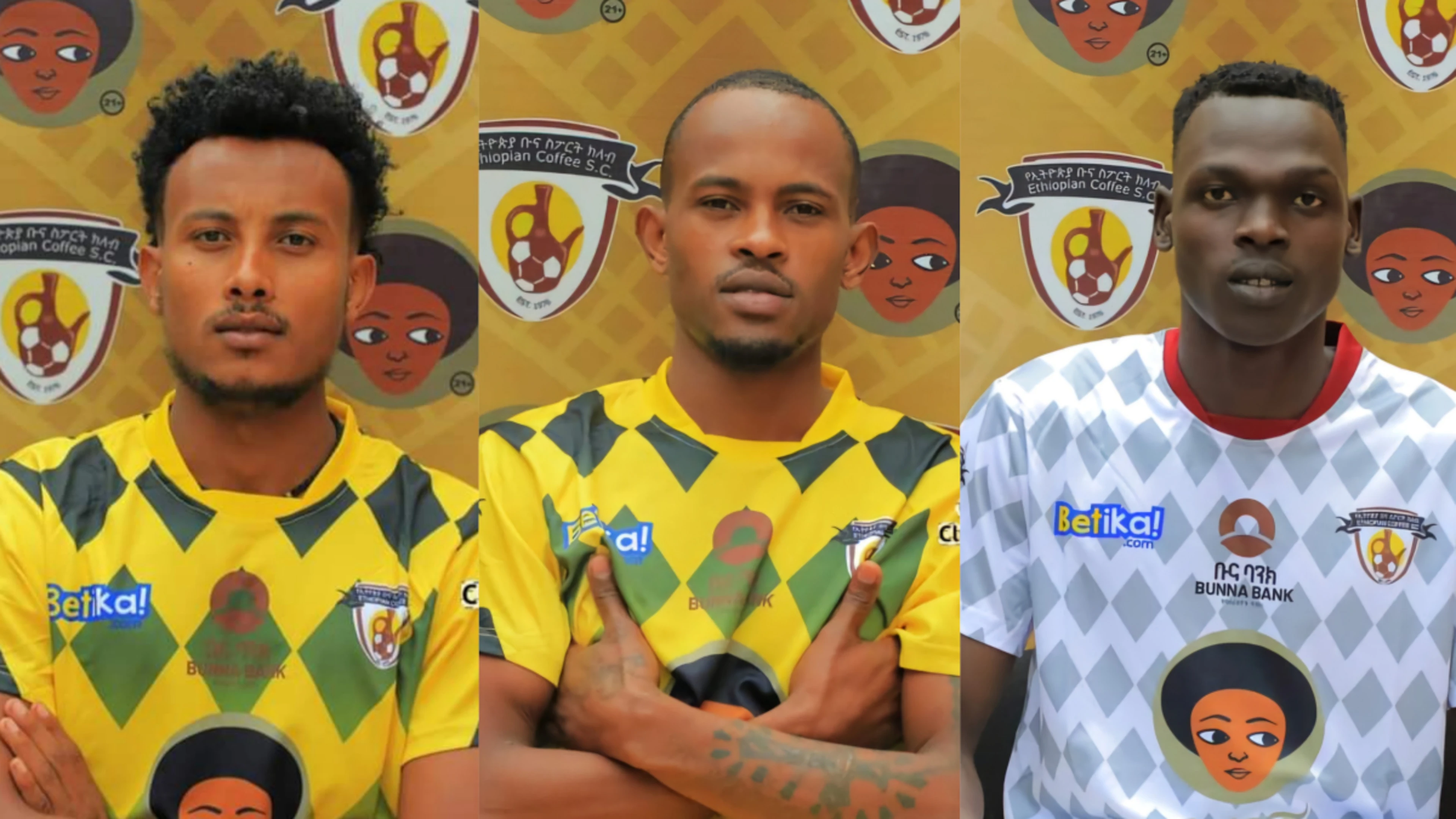 Ethiopia Coffee sign three Higher League stars