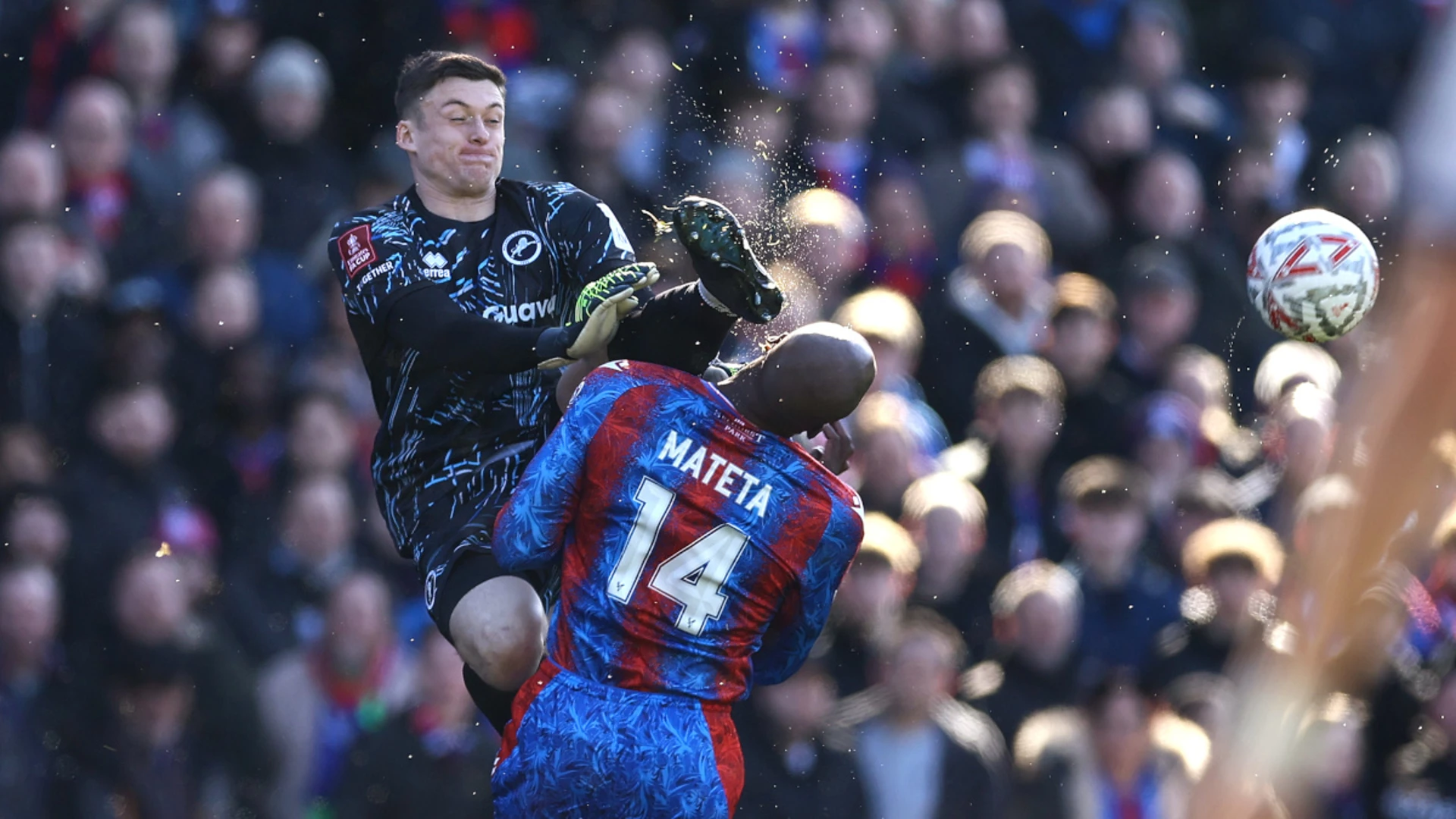 Millwall keeper's ban raised to six games after Mateta horror injury